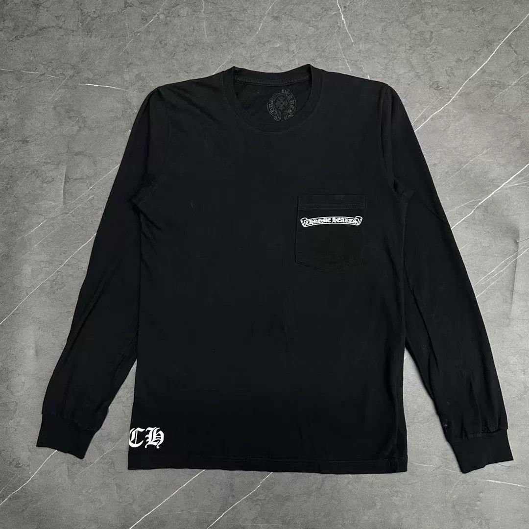 Chrome Hearts Chrome Hearts Black T-Shirt S Men Size US S / EU 44-46 / 1 - 1 Thumbnail