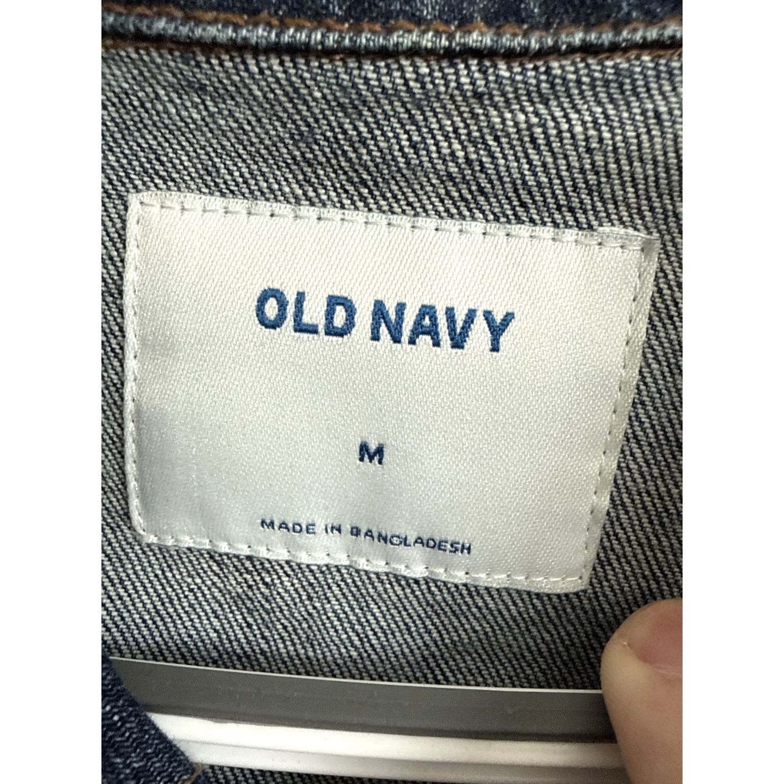 Old Navy Old Navy Denim Jacket Women’s M Medium Blue Cotton Jacket Size 32" / US 10 / IT 46 - 2 Thumbnail