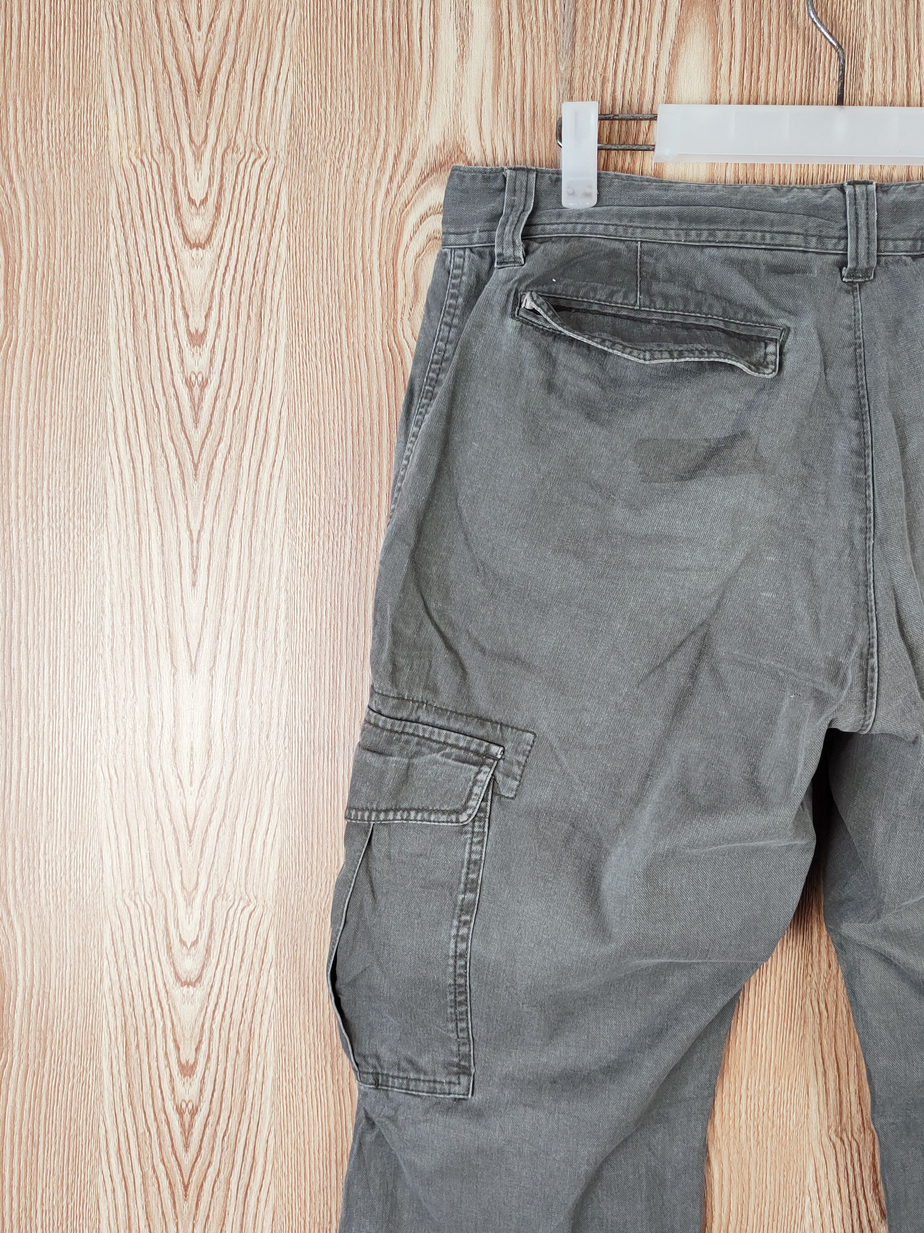 Global Work Global Work Green Multipocket Tactical Cargo Pants #W449 Size US 34 / EU 50 - 8 Thumbnail