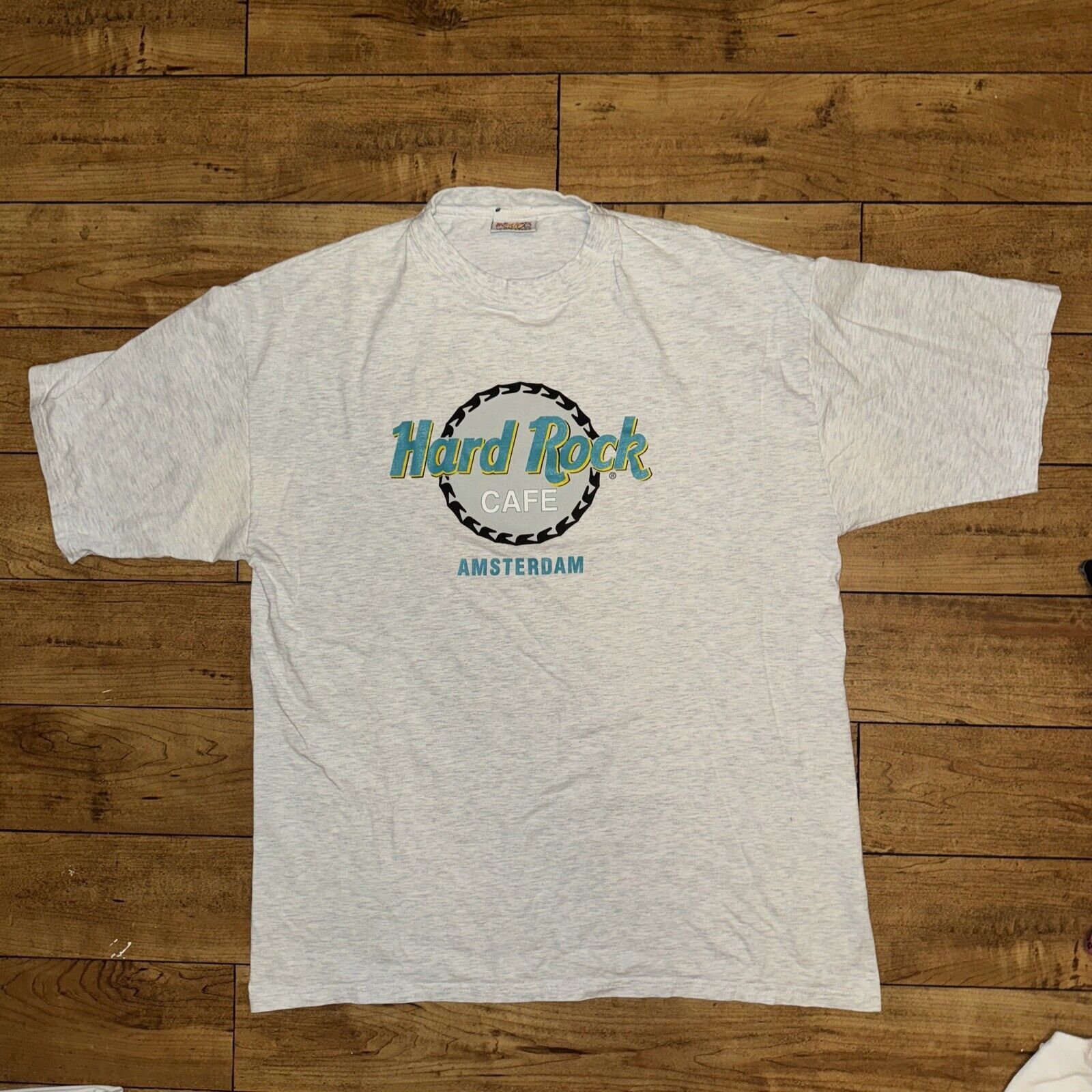 Hard Rock Cafe Vintage Hard Rock Cafe Amsterdam T-Shirt 2XL Gray 23x29 Size US XXL / EU 58 / 5 - 1 Thumbnail