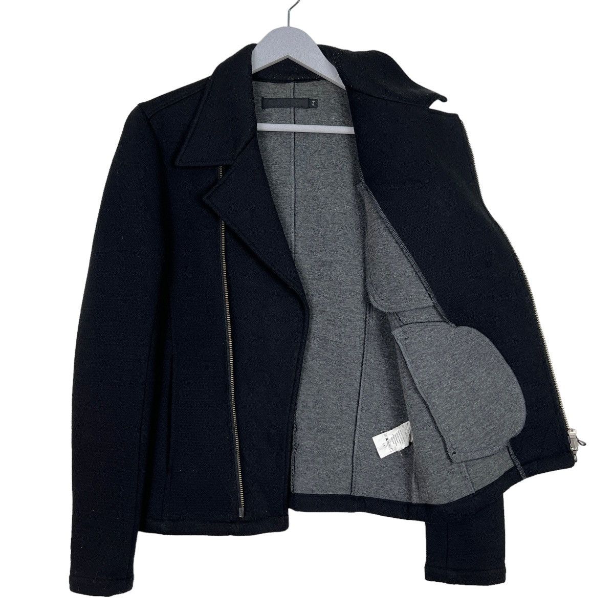 GOSTAR DE FUGA 🔥 JAPANESE DESIGNER BRAND FUGA ASYMMETRIC MOTO JACKET Size US S / EU 44-46 / 1 - 9 Thumbnail