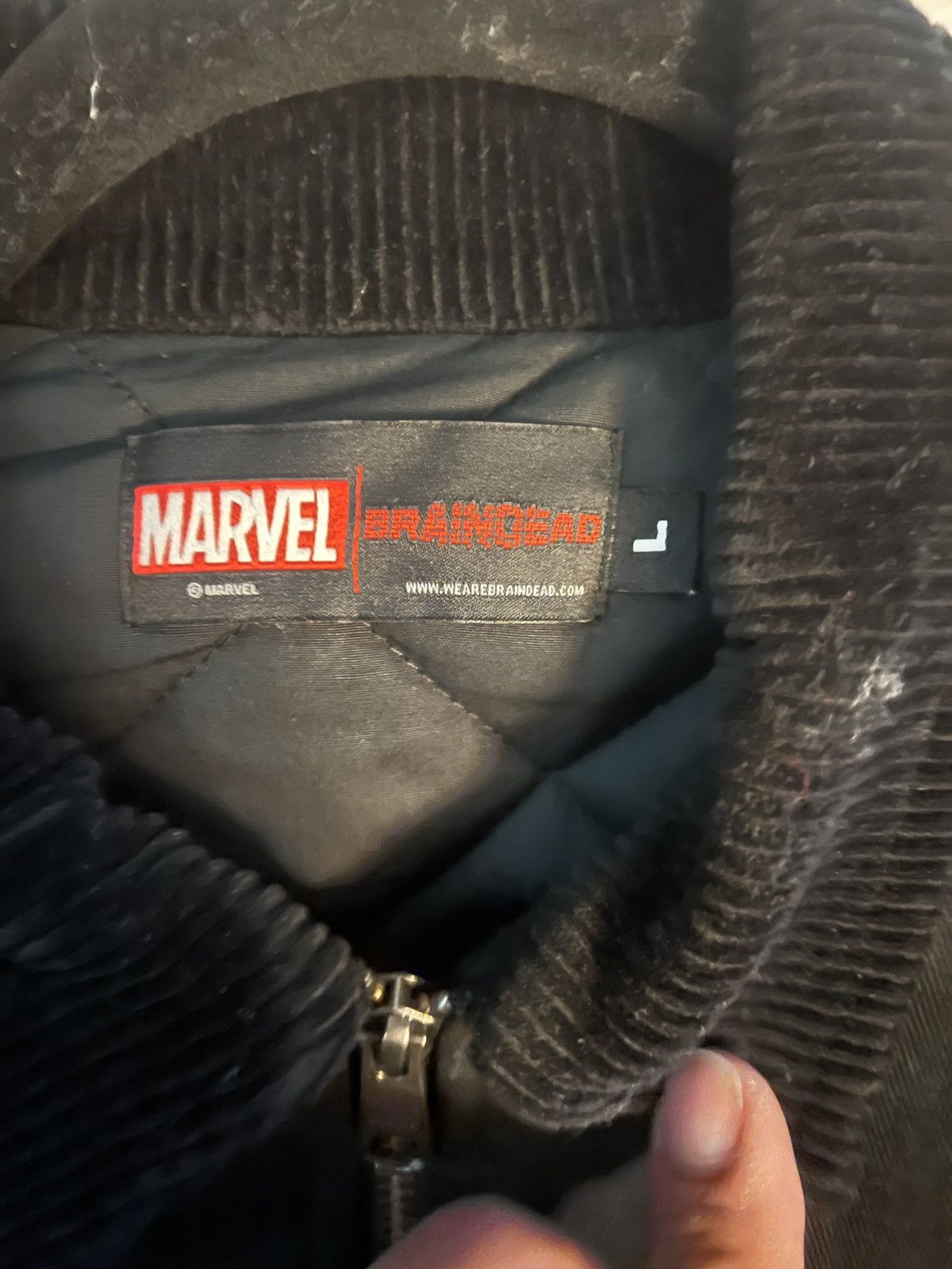 Brain Dead × Marvel Comics Brain Dead Marvel jacket size large 