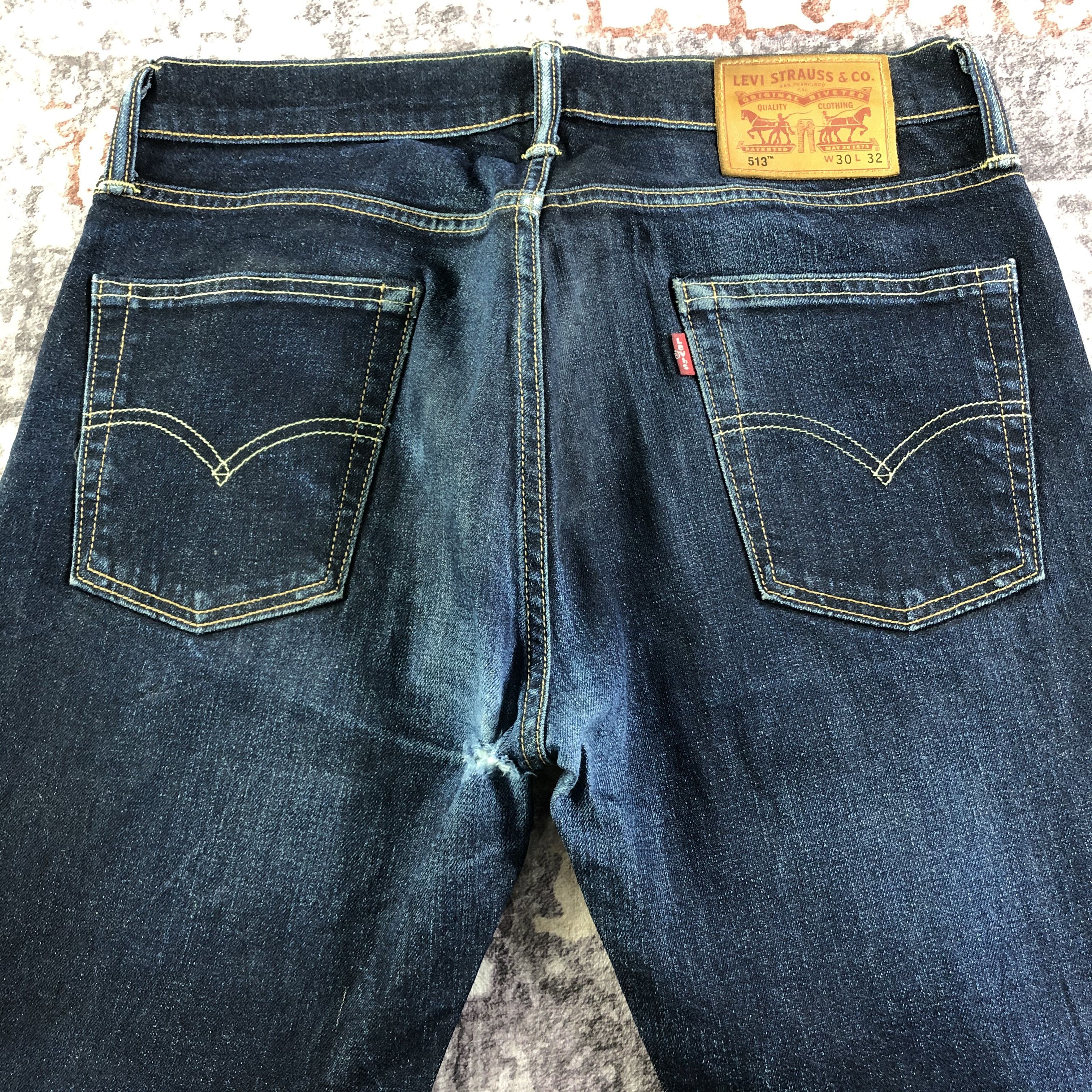 Levi's × Vintage Vintage Blue Wash Levis 513 Jeans-JM3265 Size US 32 / EU 48 - 5 Thumbnail