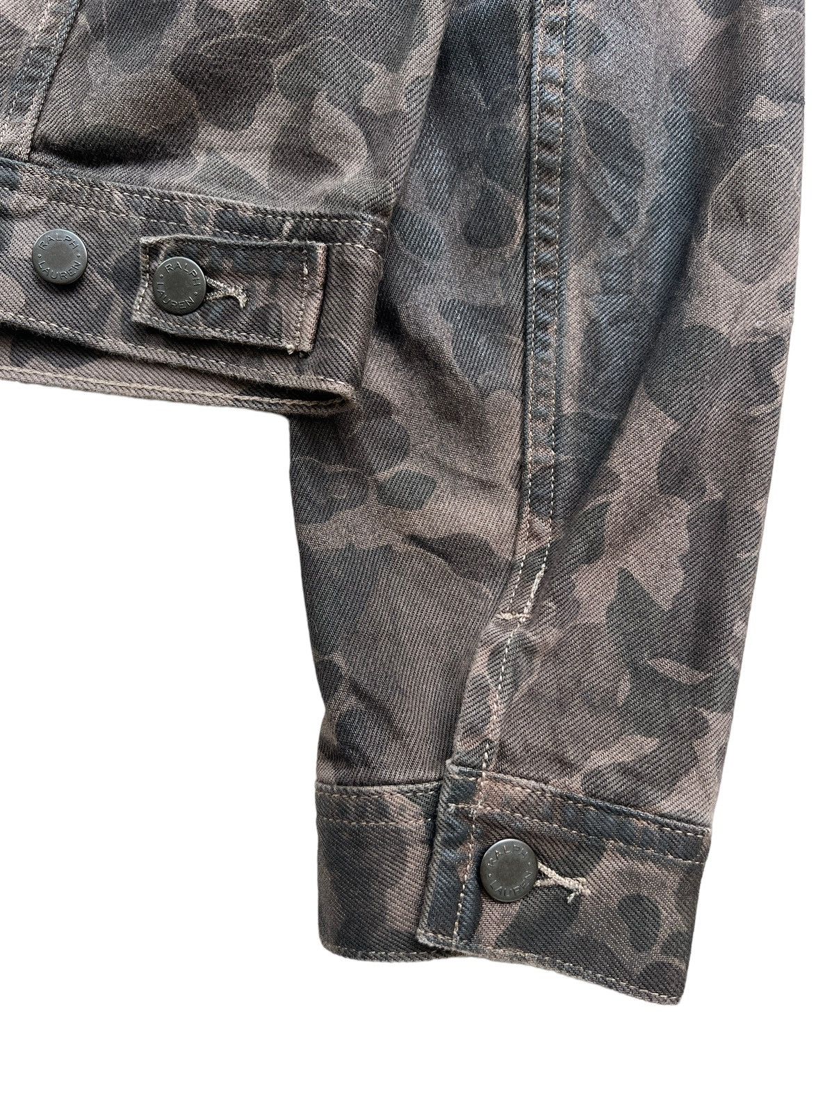 Polo Ralph Lauren Polo Ralph Lauren Duck Camo Cropped Denim Jacket Size US M / EU 48-50 / 2 - 7 Thumbnail
