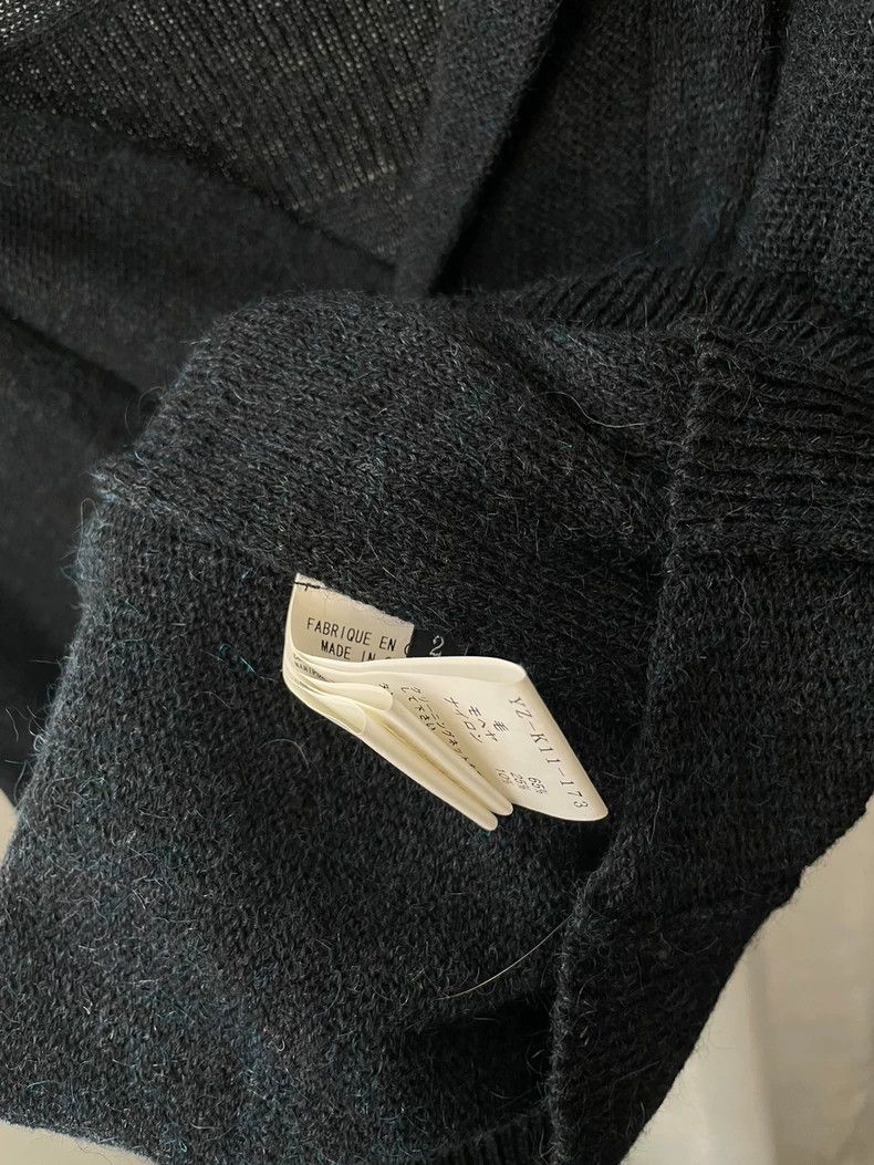 Yohji Yamamoto yohji Yamamoto size 2 Navy wool knit cardigan sweater Size S / US 4 / IT 40 - 5 Thumbnail