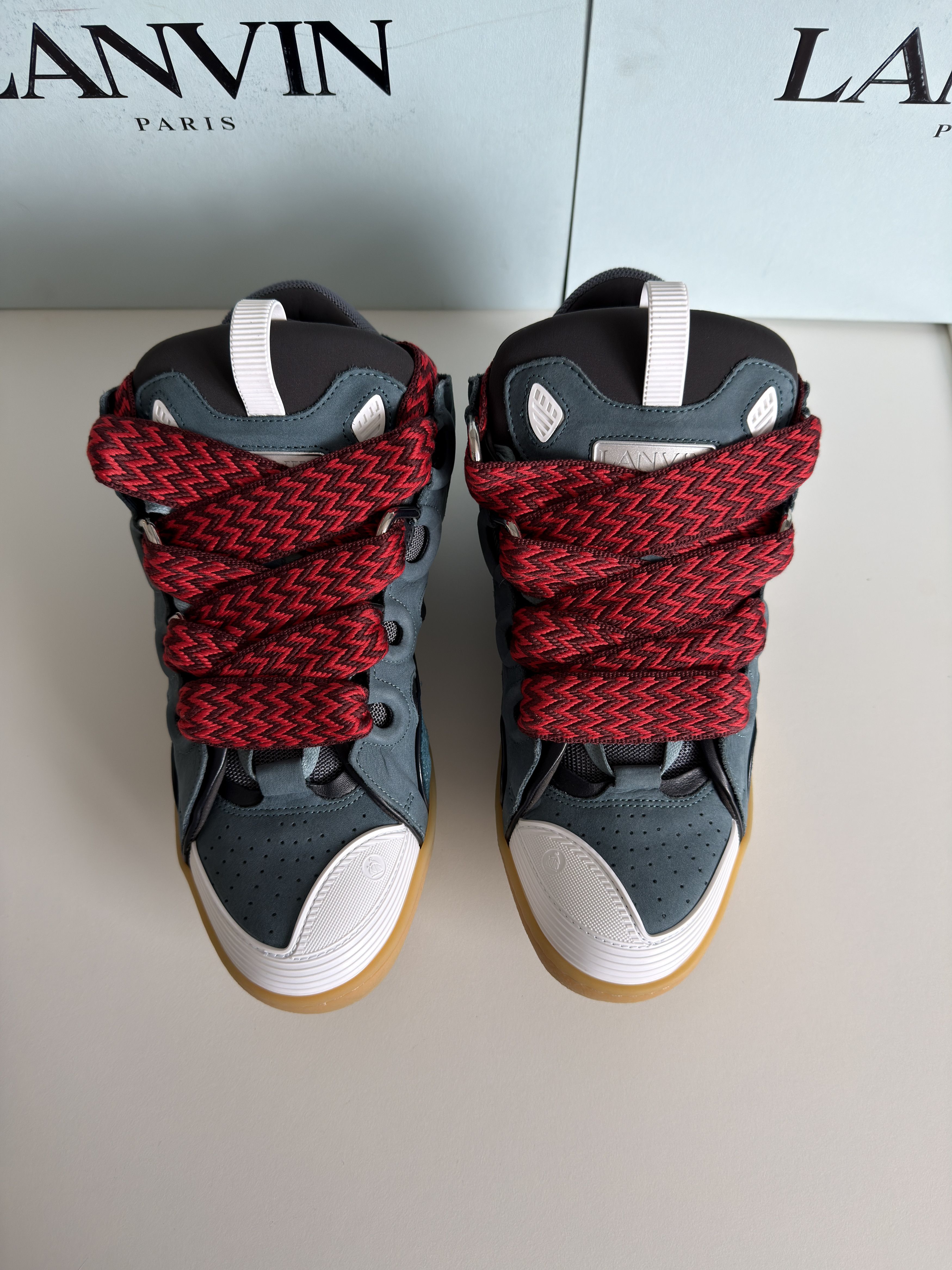 Lanvin Lanvin Curb Sneakers Size US 12 / EU 45 - 2 Thumbnail
