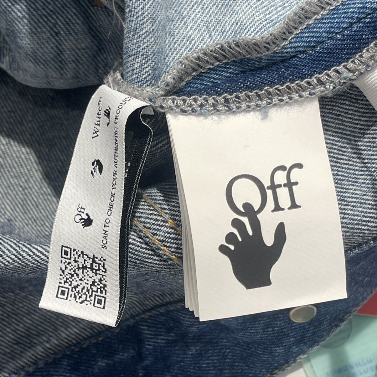 Off-White × Virgil Abloh Off-White Twist Denim Jacket Size US S / EU 44-46 / 1 - 8 Thumbnail