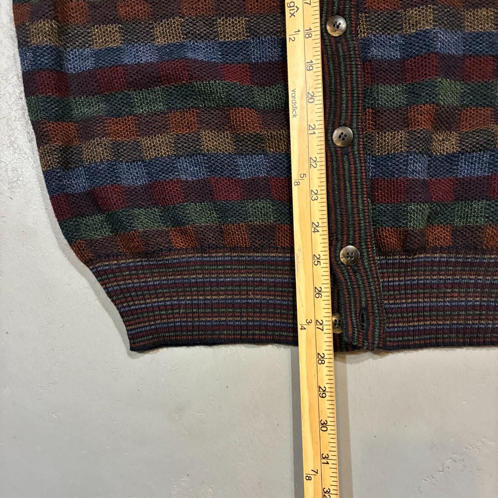 Other vintage 80s palazzo florence abstract mosaic knit Size US L / EU 52-54 / 3 - 6 Thumbnail