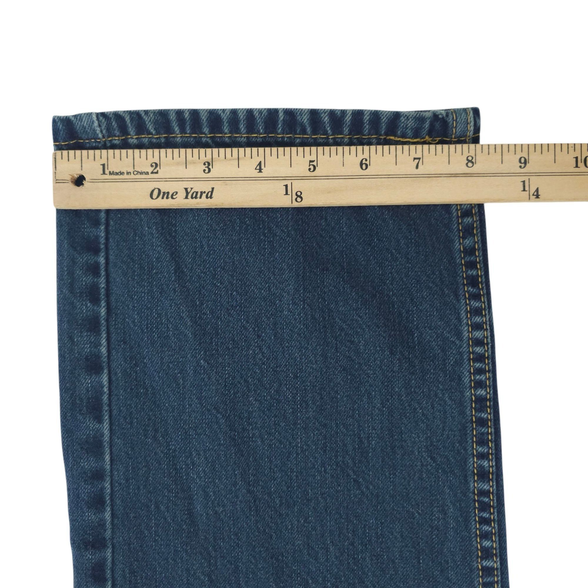Levi's Levis 505 Straight Leg Jeans Mens 34x34 Regular Fit Size US 34 / EU 50 - 6 Thumbnail