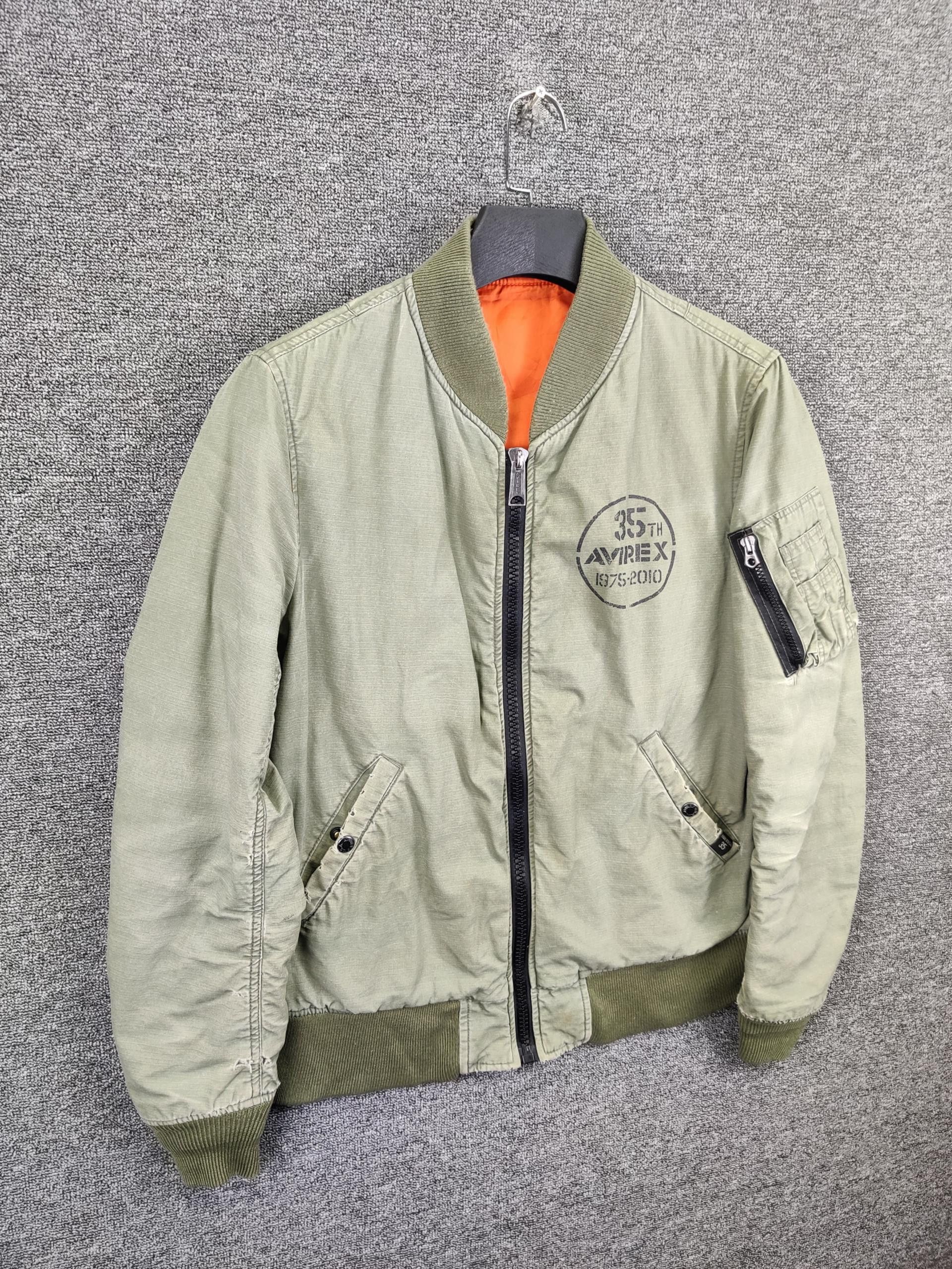 Avirex Vintage Avirex Anniversary Reversible Bomber Flight Jacket Size US M / EU 48-50 / 2 - 4 Thumbnail