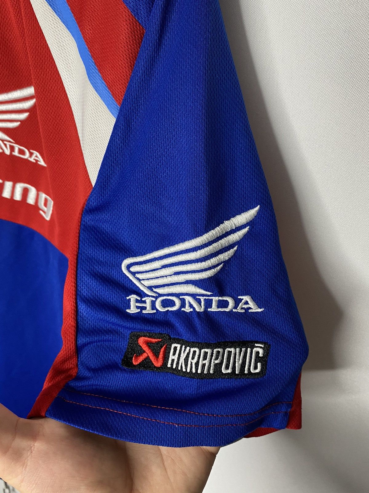 Honda 🏎️Vintage Honda Racing Big Logo Polo Shirt F1 Team🏎️ Size US L / EU 52-54 / 3 - 7 Thumbnail
