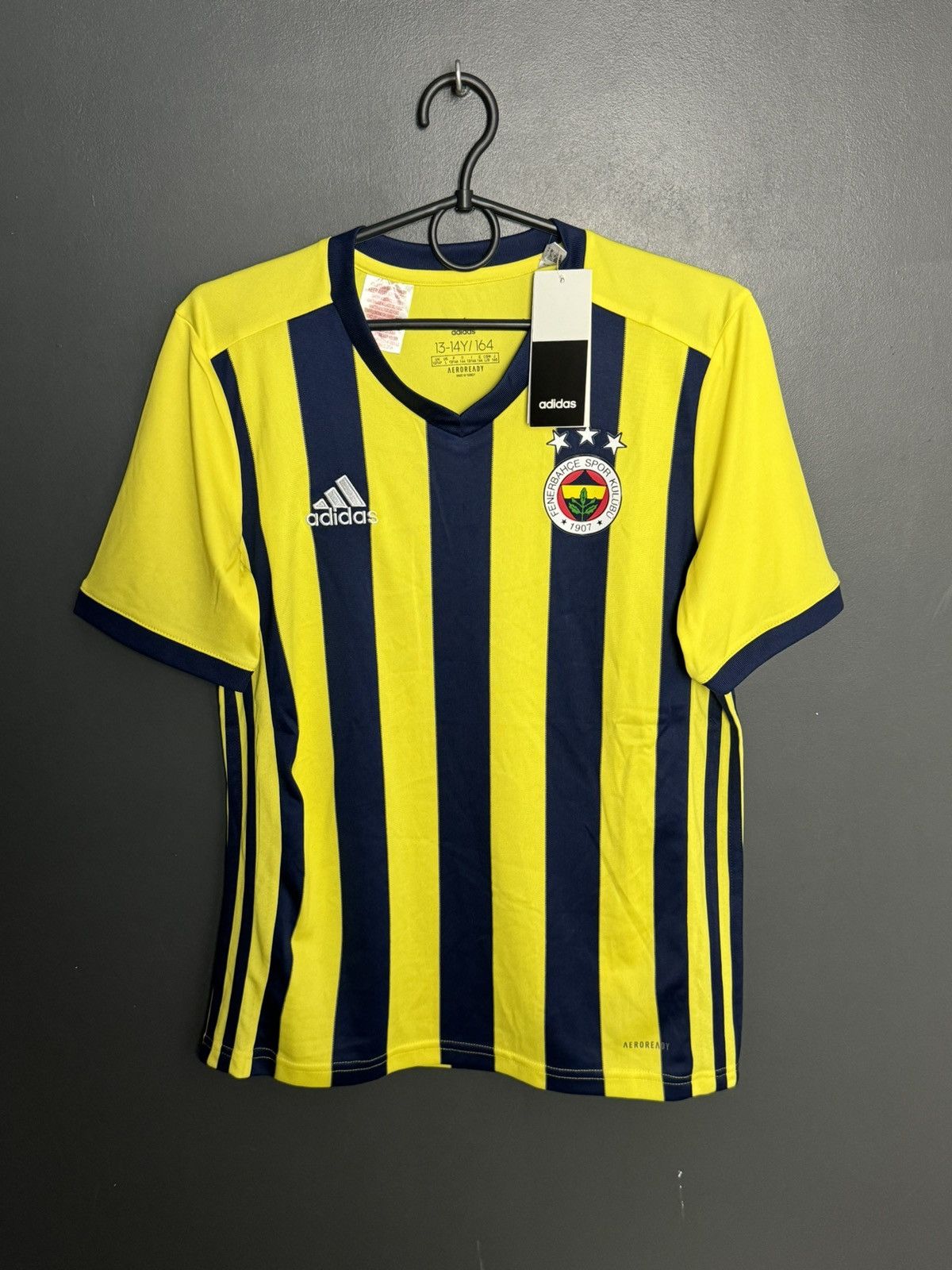 Adidas KIDS New Fenerbahce 20/21 Home Football Jersey T-Shirt Size US XS / EU 42 / 0 - 1 Thumbnail