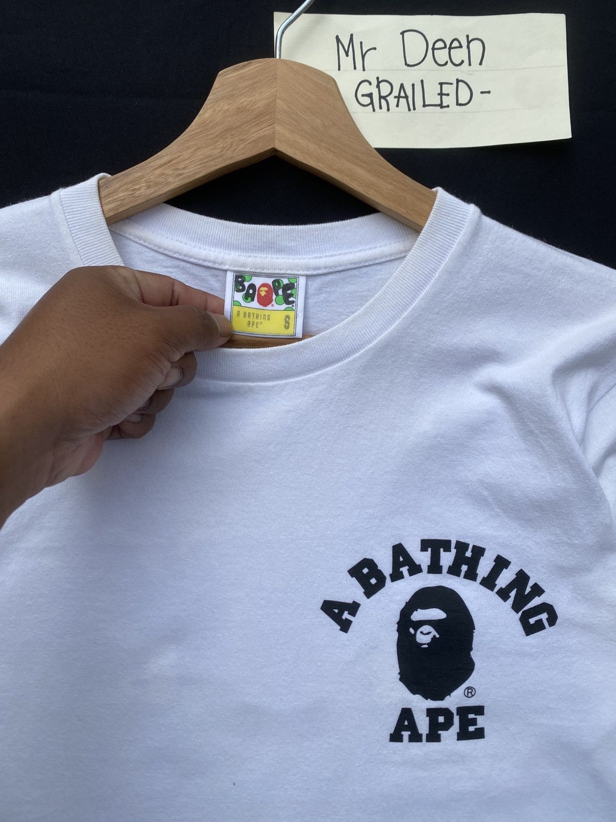 Bape Rare BAPE A Bathing Ape City Camo College ATS Tee Size US S / EU 44-46 / 1 - 12 Thumbnail