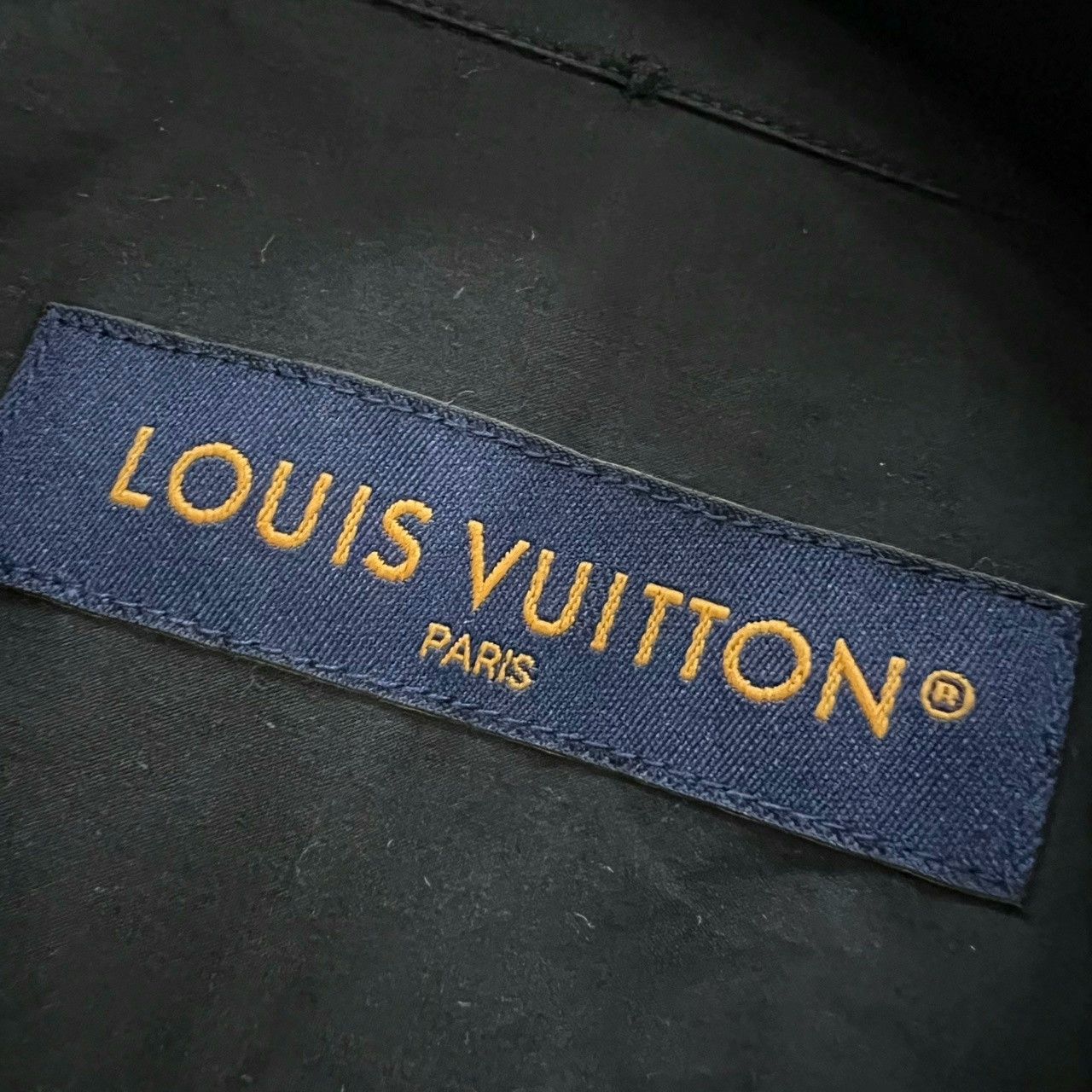 Louis Vuitton Louis Vuitton Black Multi-Layer Lapel Shirt Size US S / EU 44-46 / 1 - 4 Thumbnail