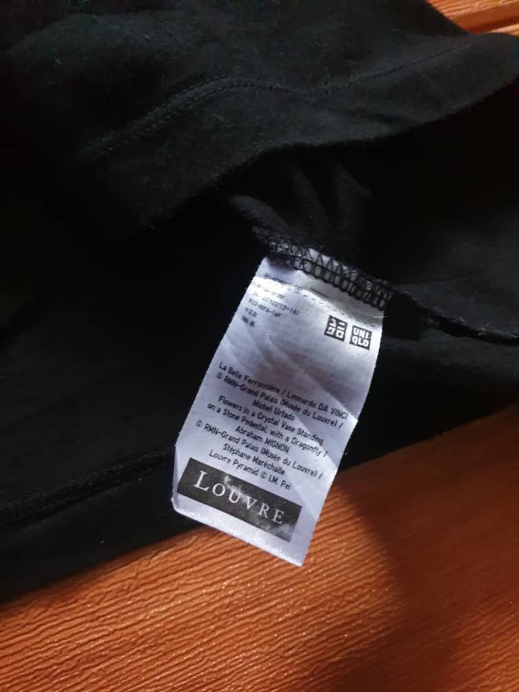Japanese Brand Ut x Louvre Monalisa black shirt Size M / US 6-8 / IT 42-44 - 3 Thumbnail