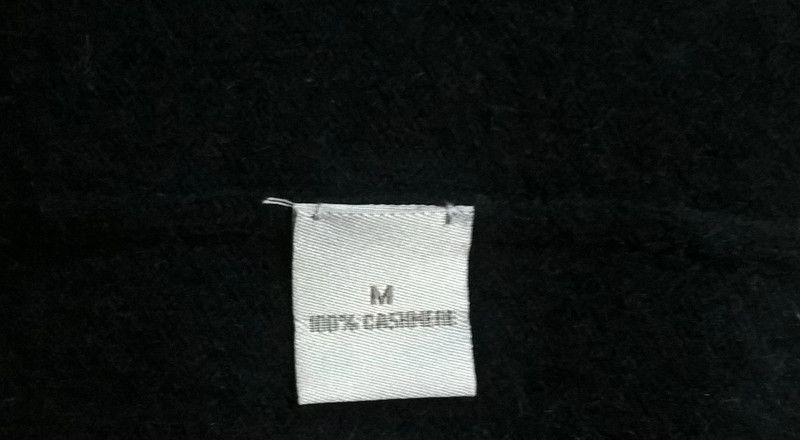 Other 100% cashmere sweater jumper navy black vintage Size M / US 6-8 / IT 42-44 - 7 Thumbnail