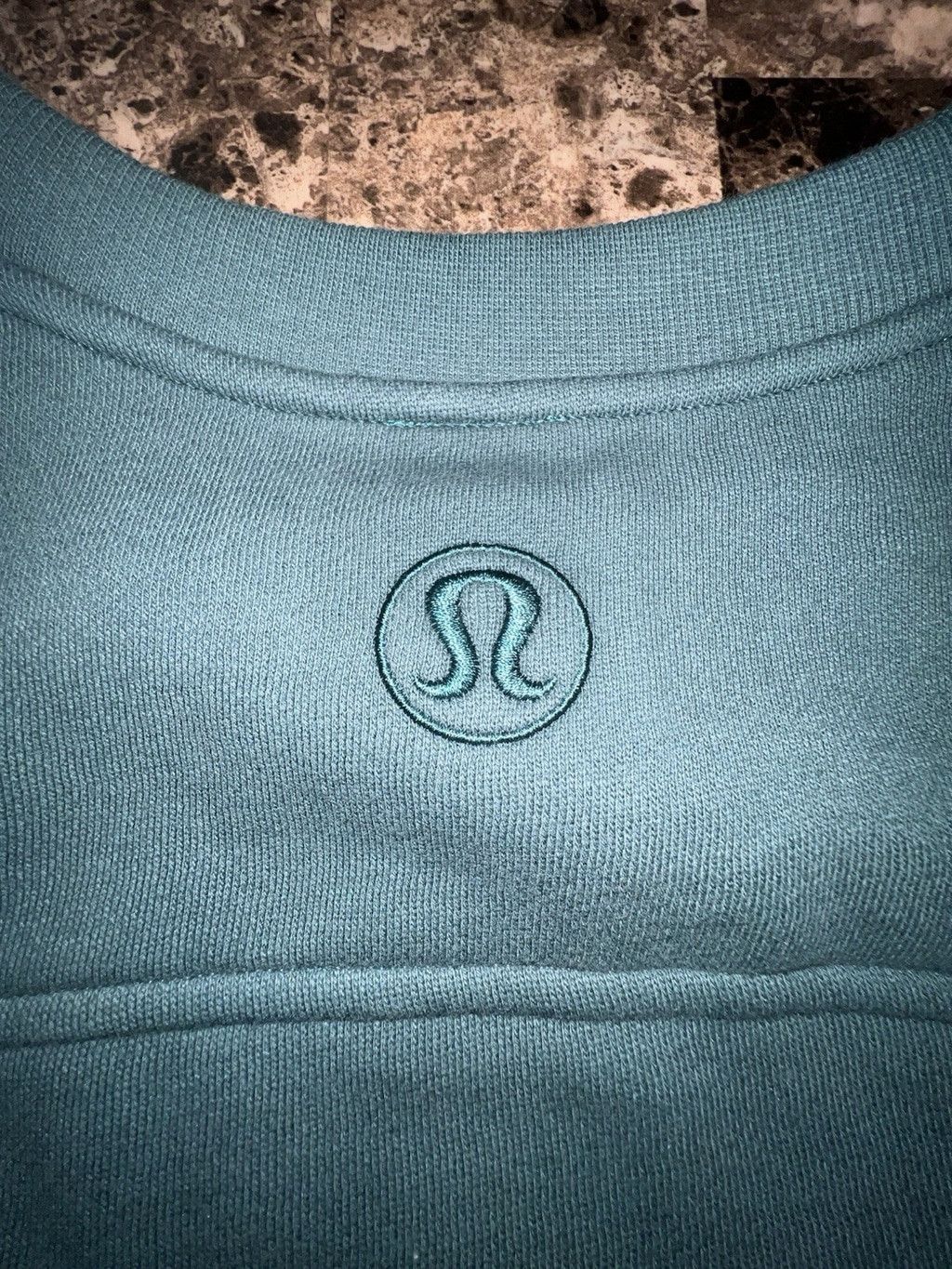 Lululemon LULULEMON SCUBA OVERSIZED PULLOVER STORM TEAL SIZE M/L NWT Size M / US 6-8 / IT 42-44 - 4 Thumbnail