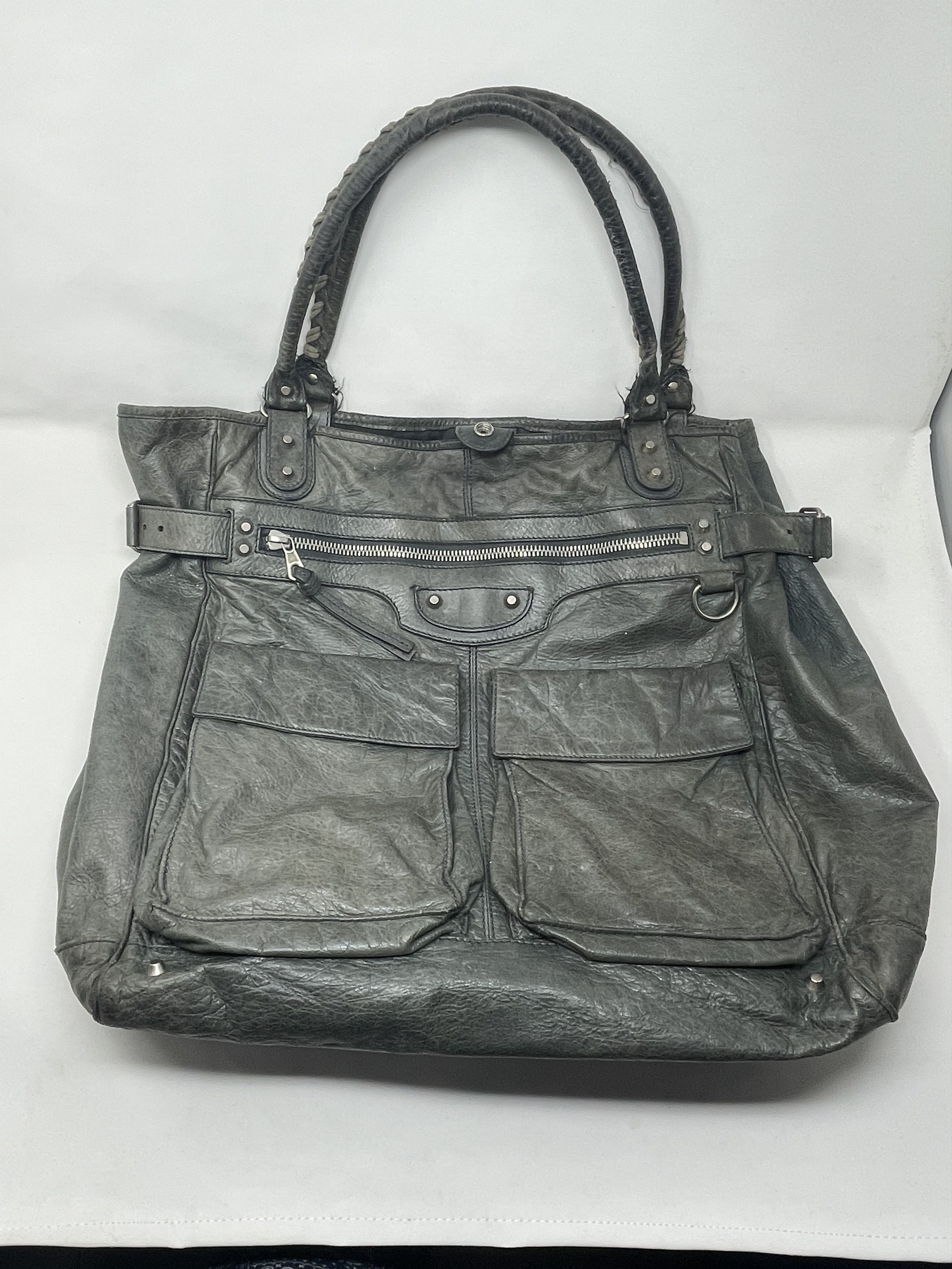 Balenciaga Balenciaga Agneau Cube Pocket Tote Size ONE SIZE - 3 Thumbnail