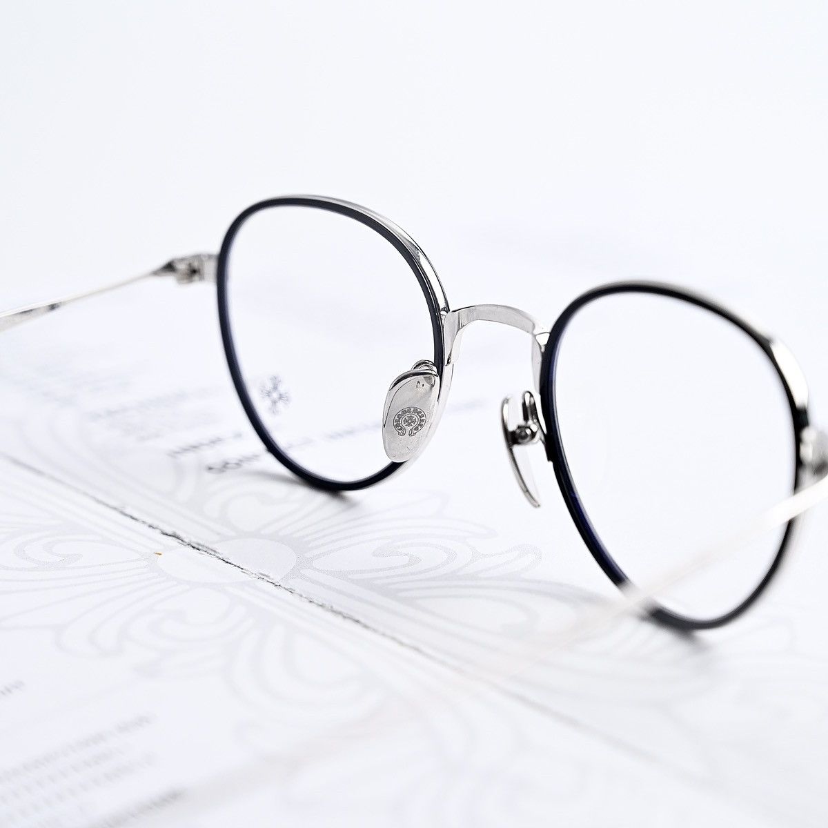 Chrome Hearts CHROME HEARTS BONE PRONE IV GLASSES Size ONE SIZE - 12 Thumbnail
