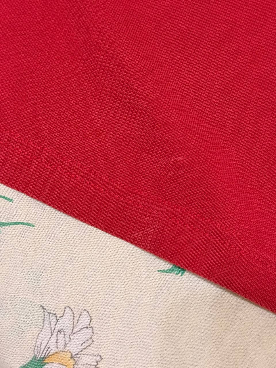 Burberry Burberry London Nova Check Slim Fit Red Polo Shirt Condition Size US M / EU 48-50 / 2 - 5 Thumbnail