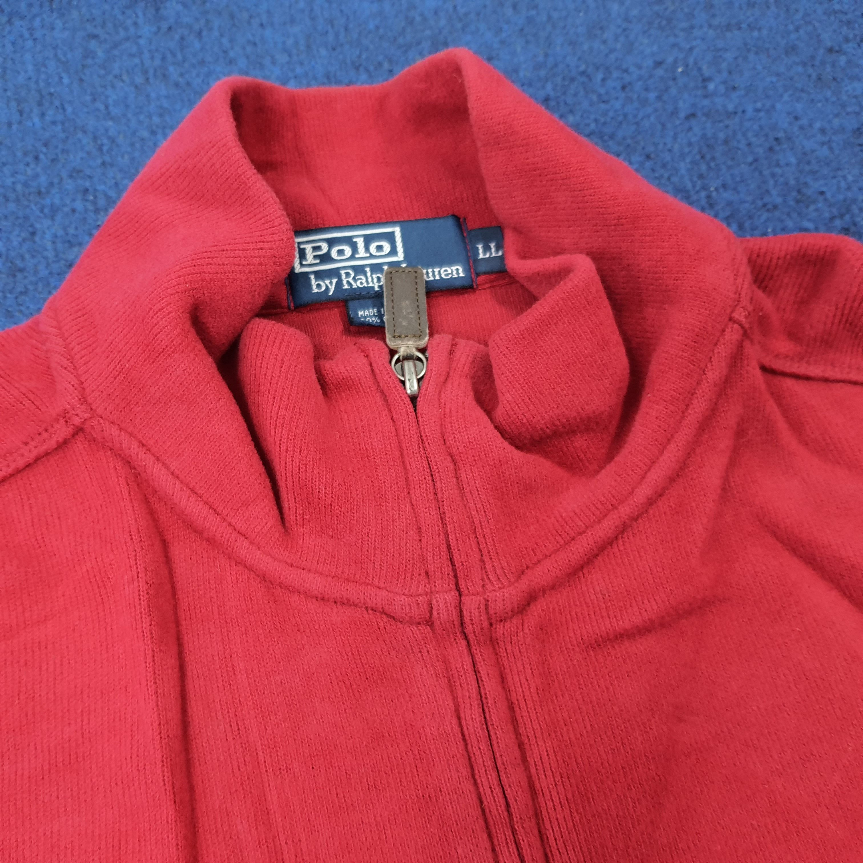 Polo Ralph Lauren Vintage Polo Ralph Lauren Corduroy Zipper Sweatshirt C275N1 Size US XL / EU 56 / 4 - 4 Thumbnail