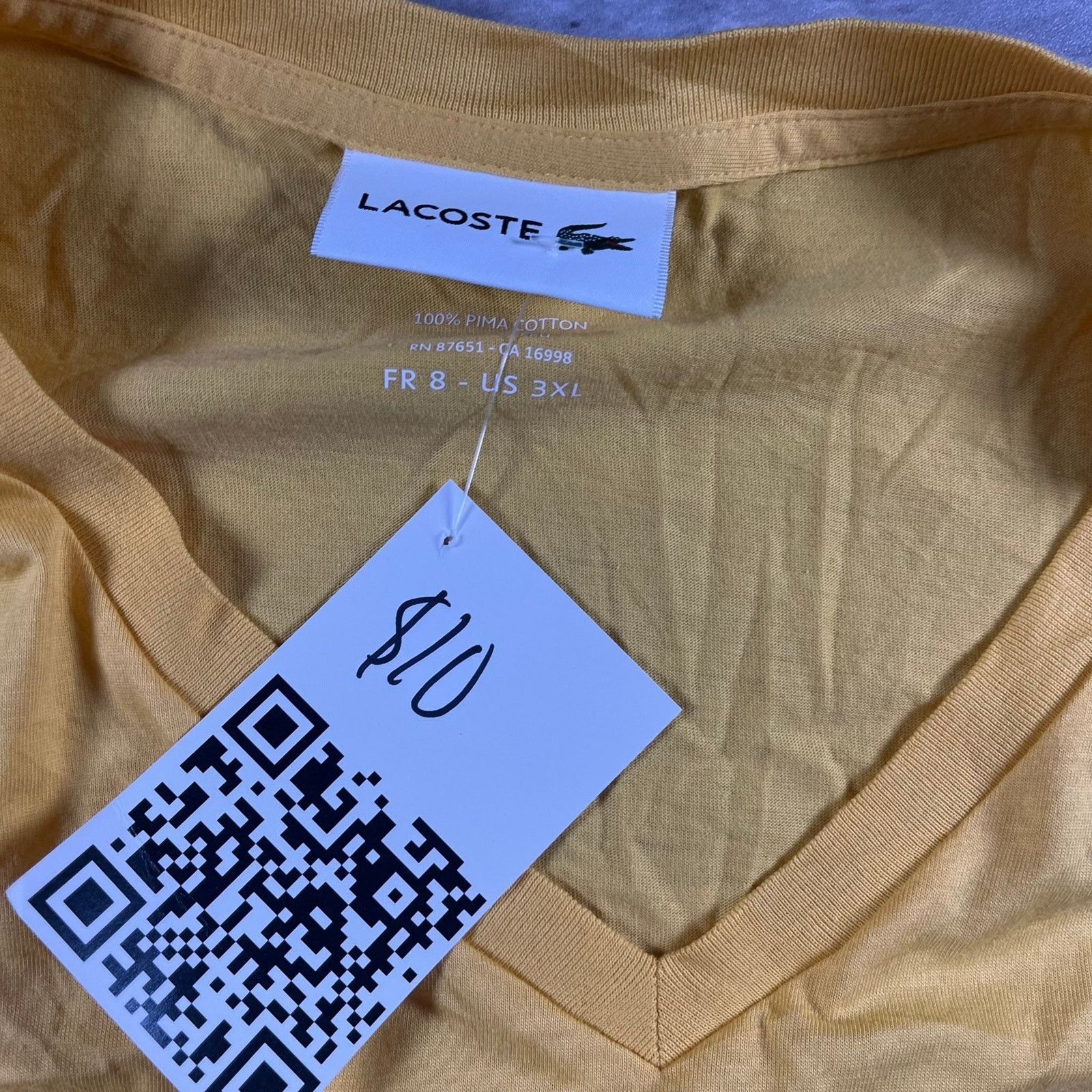 Lacoste Lacoste T-shirt Size US XL / EU 56 / 4 - 2 Thumbnail