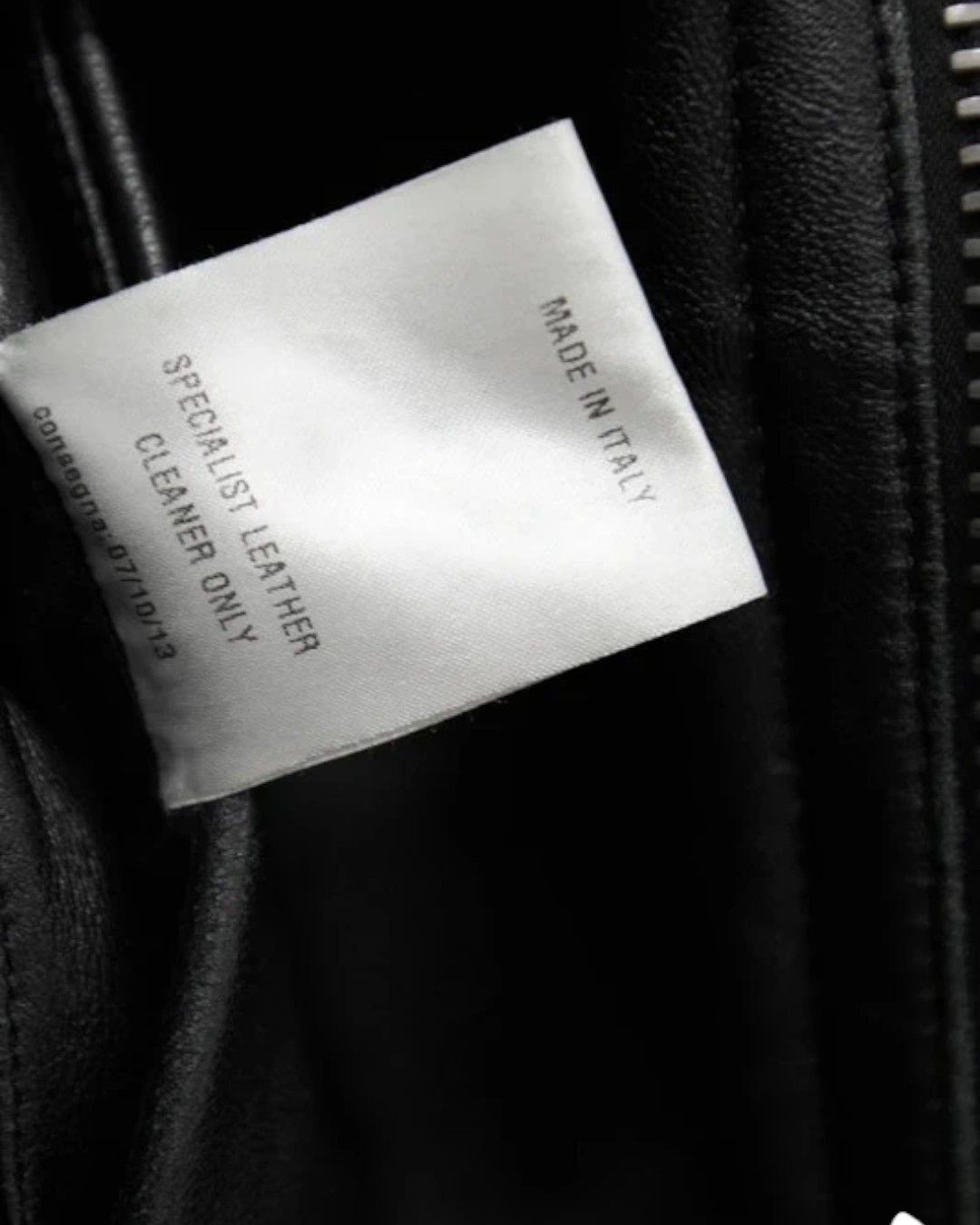 Tom Ford F/W 2014 LEATHER BIKER JACKET Size US M / EU 48-50 / 2 - 9 Thumbnail
