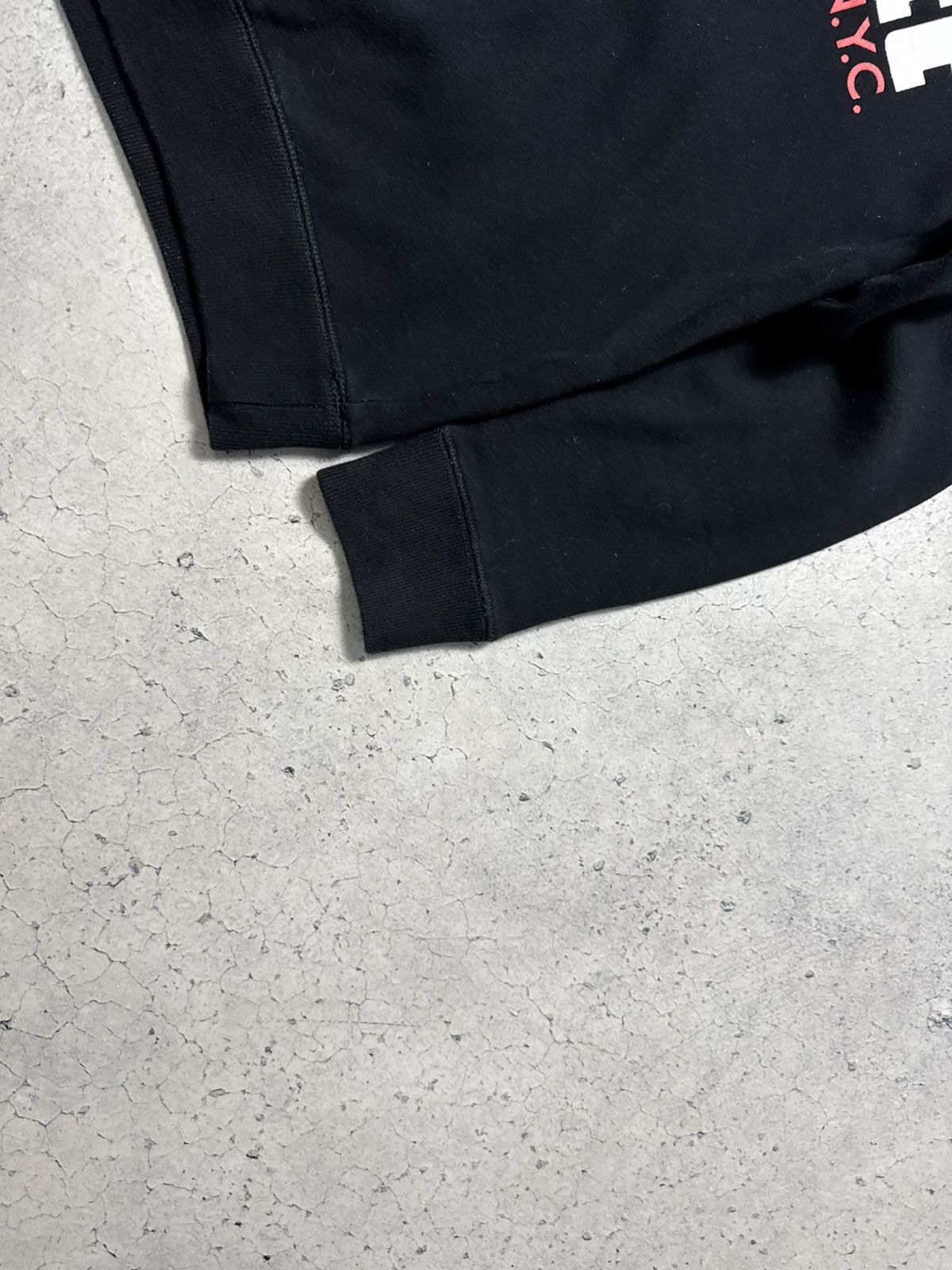 Schott Schott Nyc 1/4 Zip Sweatshirt Black Big Logo Size US S / EU 44-46 / 1 - 4 Thumbnail