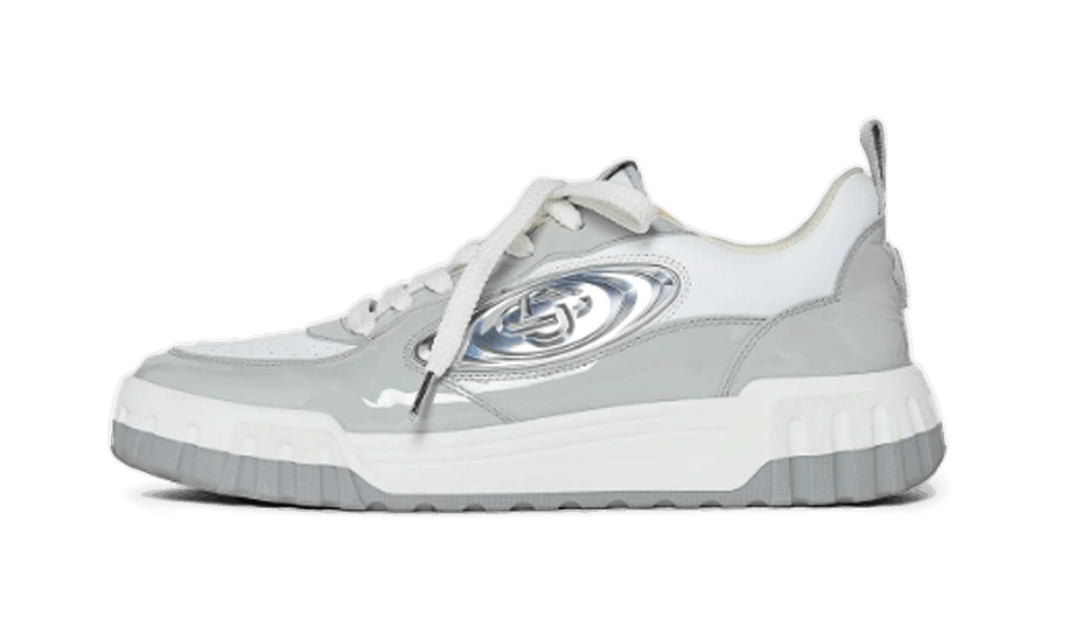 Casablanca Court Silver Sneakers Size US 11 / EU 44 - 1 Thumbnail