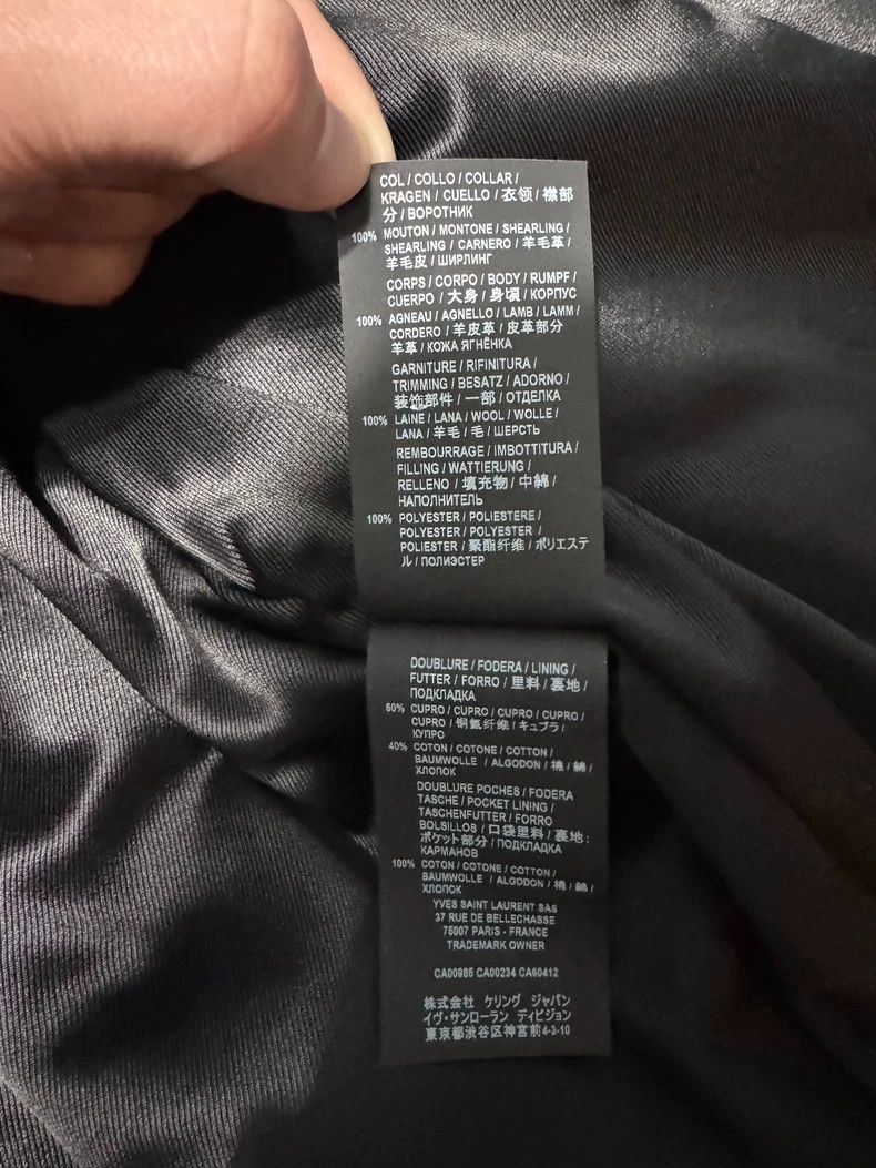 Yves Saint Laurent saint laurent Pilot Leather Jacket 2501-Nextarrow Size US M / EU 48-50 / 2 - 6 Thumbnail