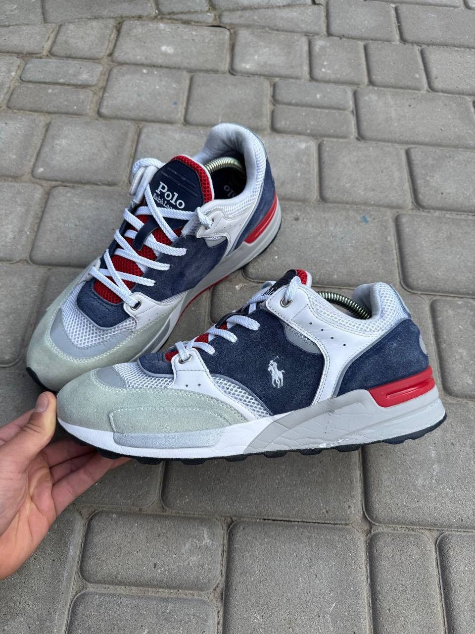 Polo Ralph Lauren Polo Ralph Lauren Leather Sneakers Rare Size US 12 / EU 45 - 3 Thumbnail