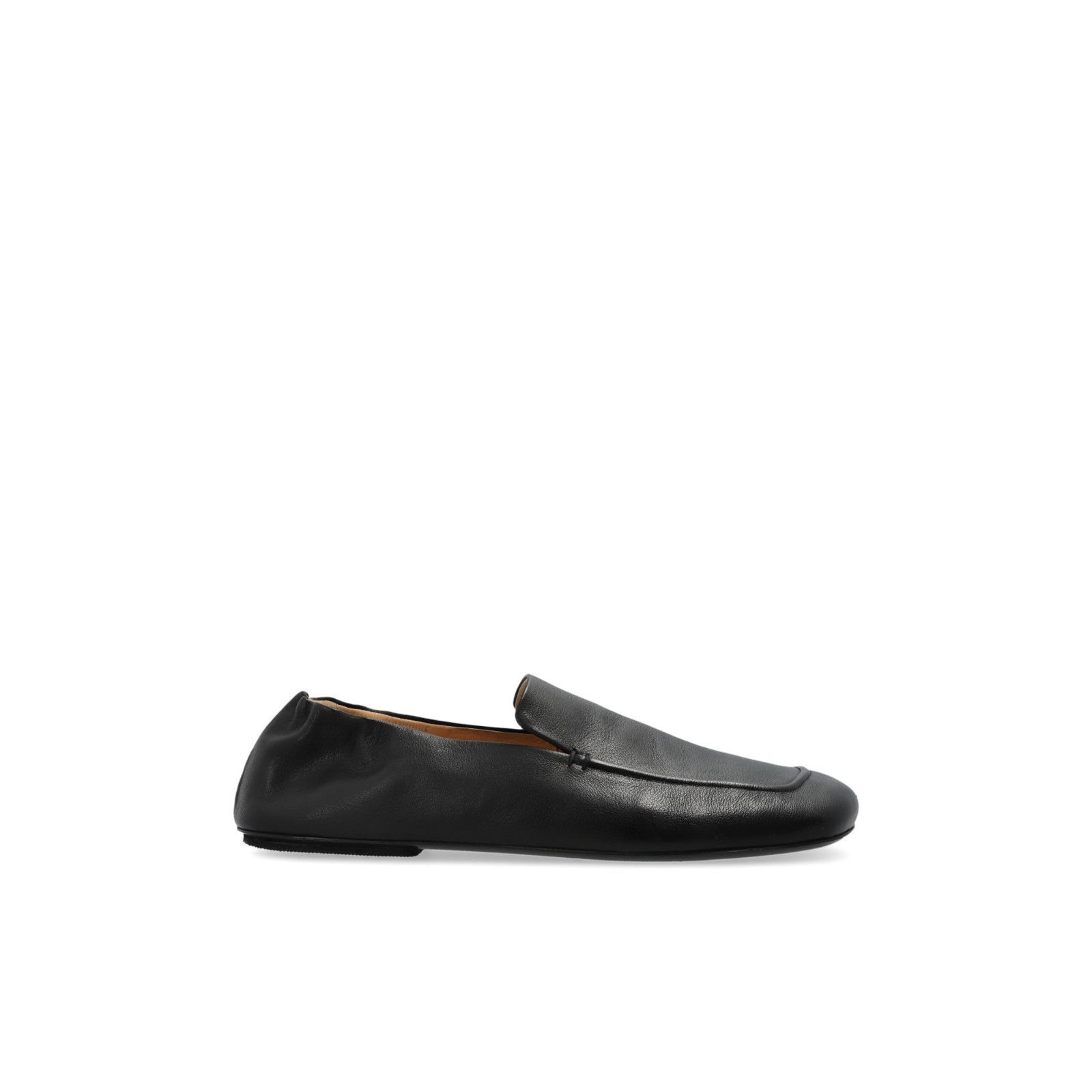 MARSELL Passo Black Leather Loafers Shoes New & Authentic (M