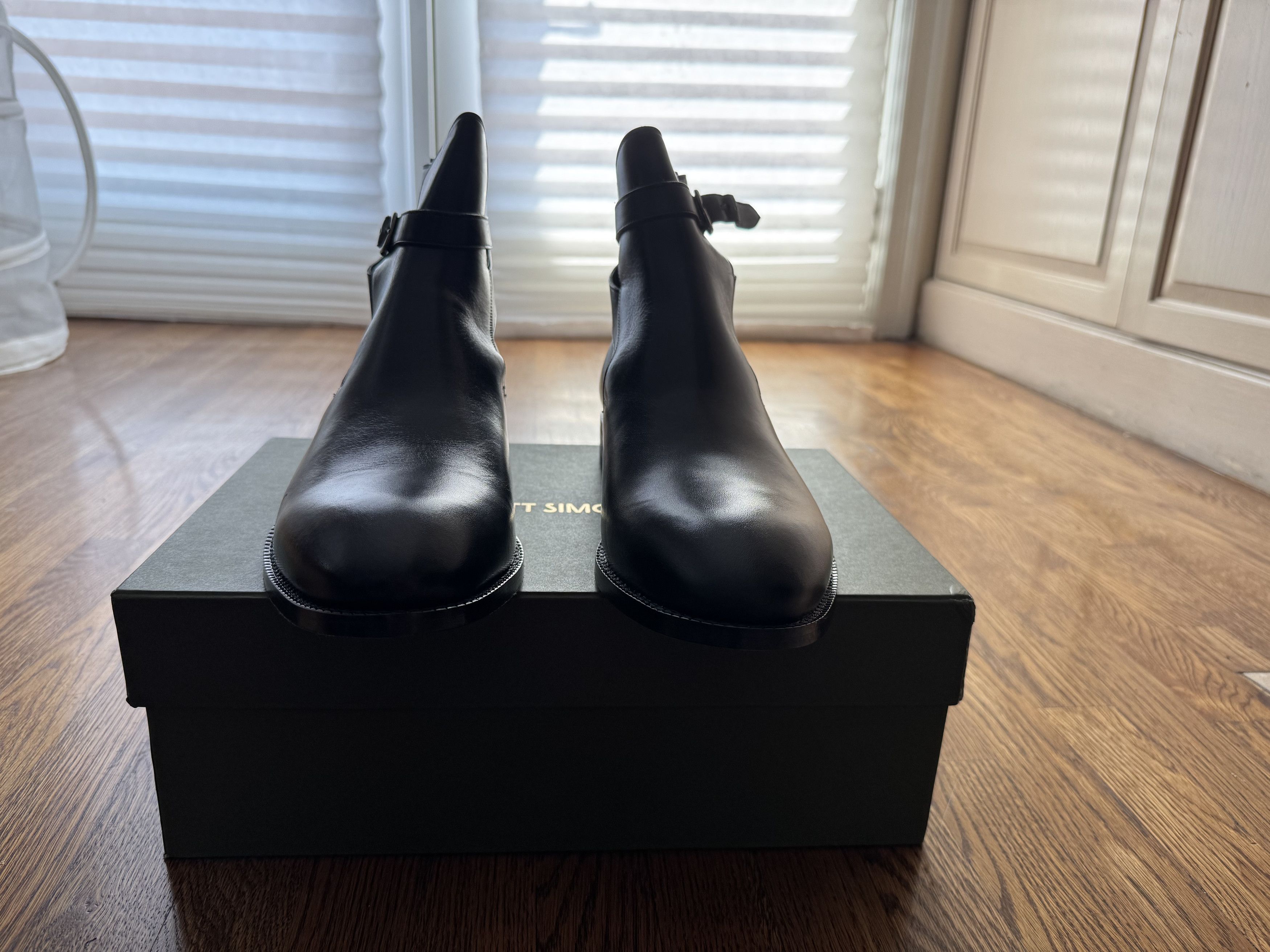 Beckett Simonon Douglas Jodhpur Black Leather Boots Size US 11 / EU 44 - 6 Thumbnail