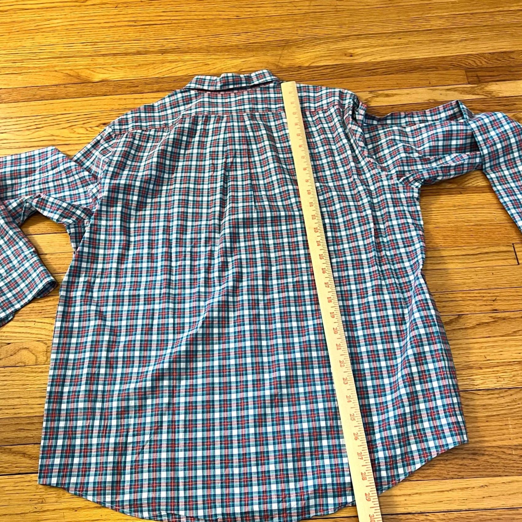 Vineyard Vines Vineyard Vines Shirt Mens Large Slim Fit Tucker Plaid Button Up Long Sleeve Blue L Regular Mens Size US L / EU 52-54 / 3 - 5 Thumbnail