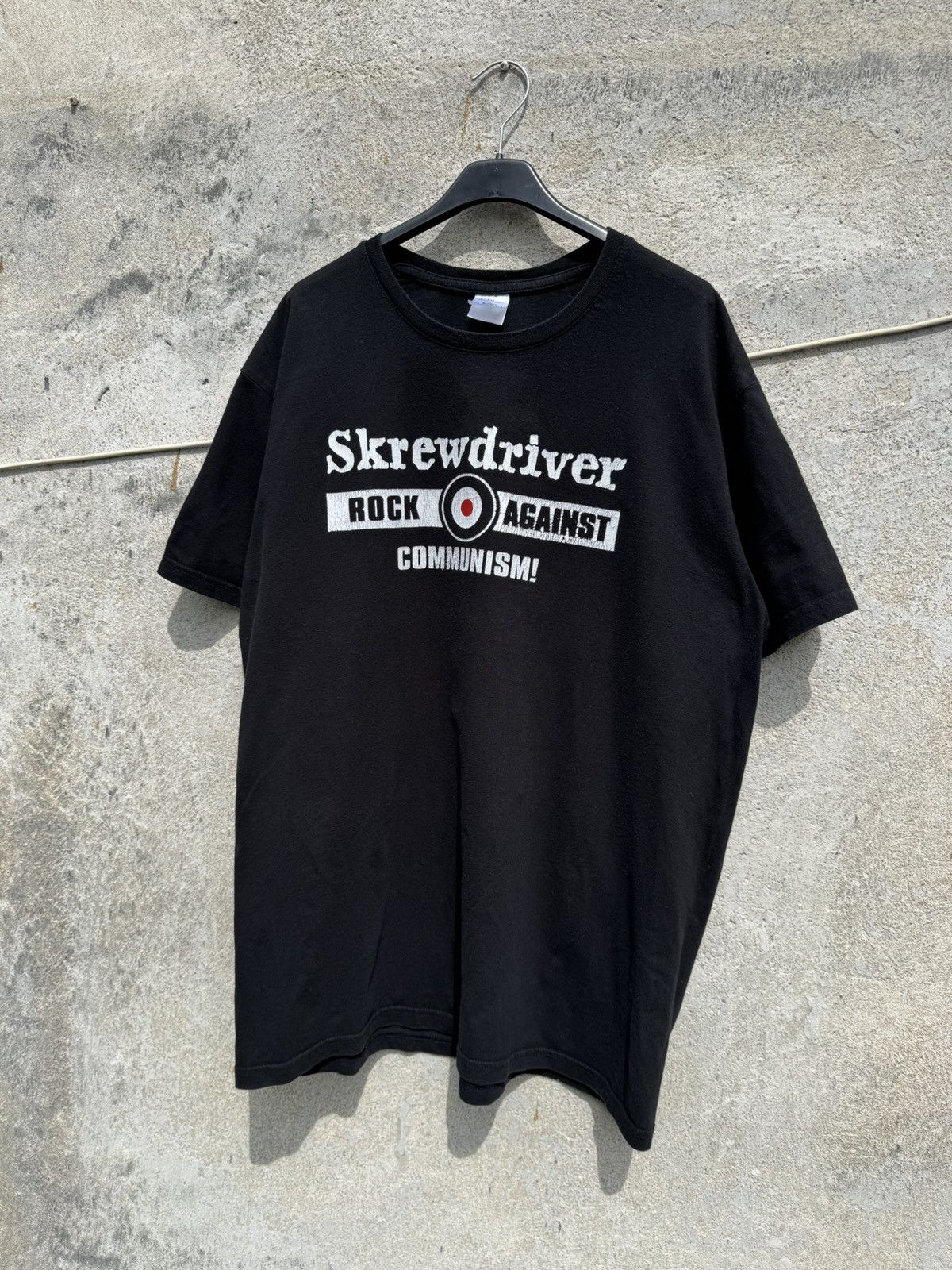 Band Tees Vintage Skrewdriver Rock Against Communism UK Punk Rock Band Size US L / EU 52-54 / 3 - 6 Thumbnail