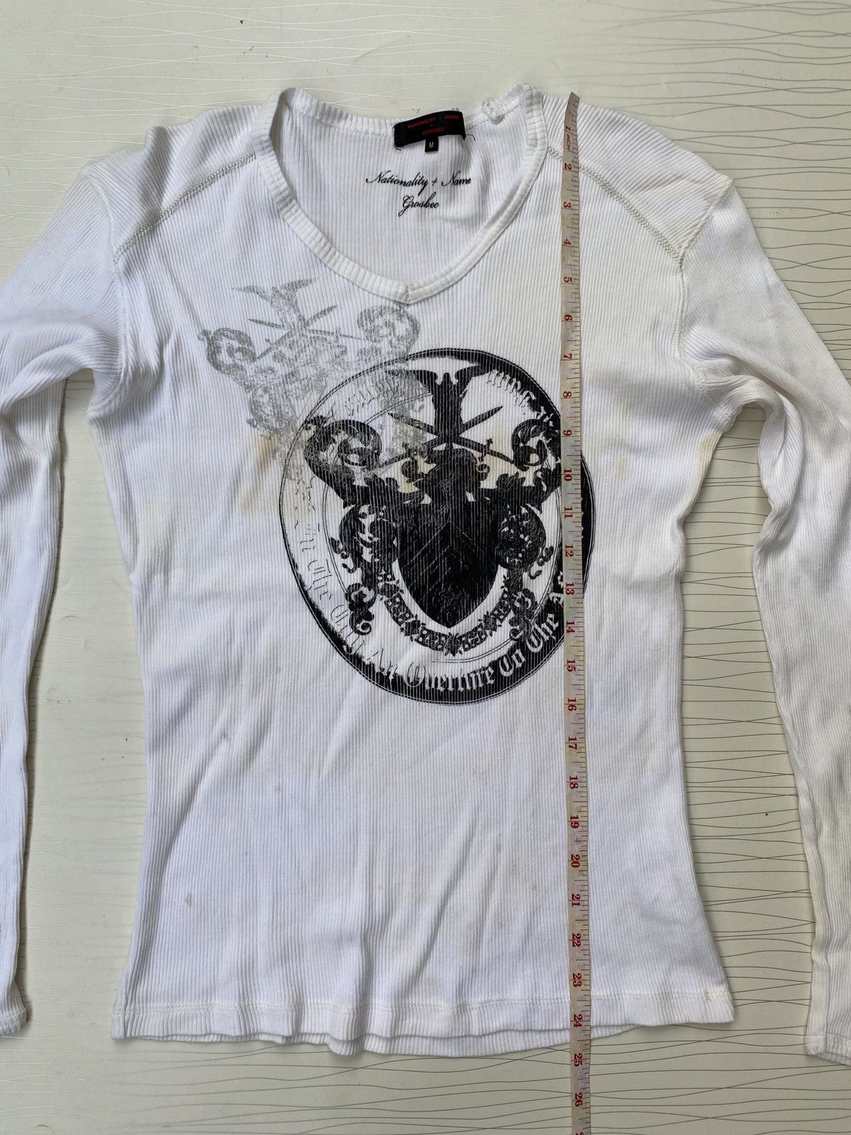 If Six Was Nine Nationality+Name Grosbec Longsleeve Tee Size US M / EU 48-50 / 2 - 6 Thumbnail