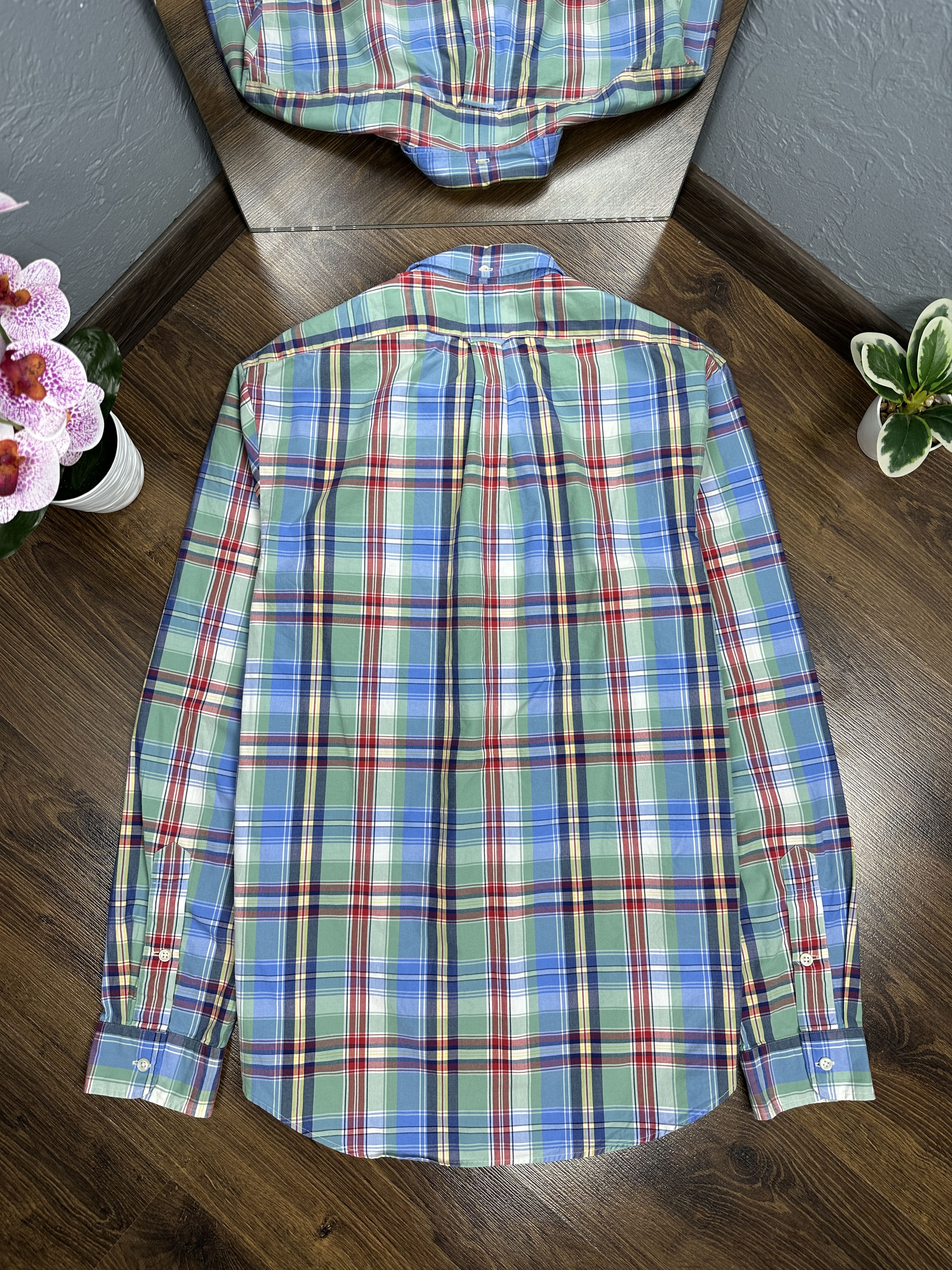 Polo Ralph Lauren × Ralph Lauren Polo Ralph Lauren Vintage Long Sleeve Plaid Shirt y2k Size US L / EU 52-54 / 3 - 7 Thumbnail