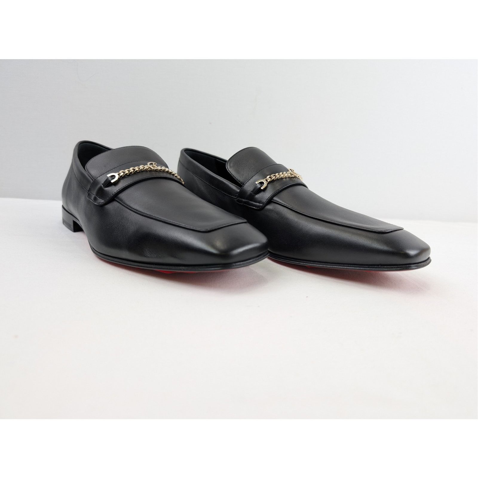 Christian Louboutin o1rshd1 MJ Moc Uomo Flat Shoe Boots in Black Size US 11 / EU 44 - 5 Thumbnail