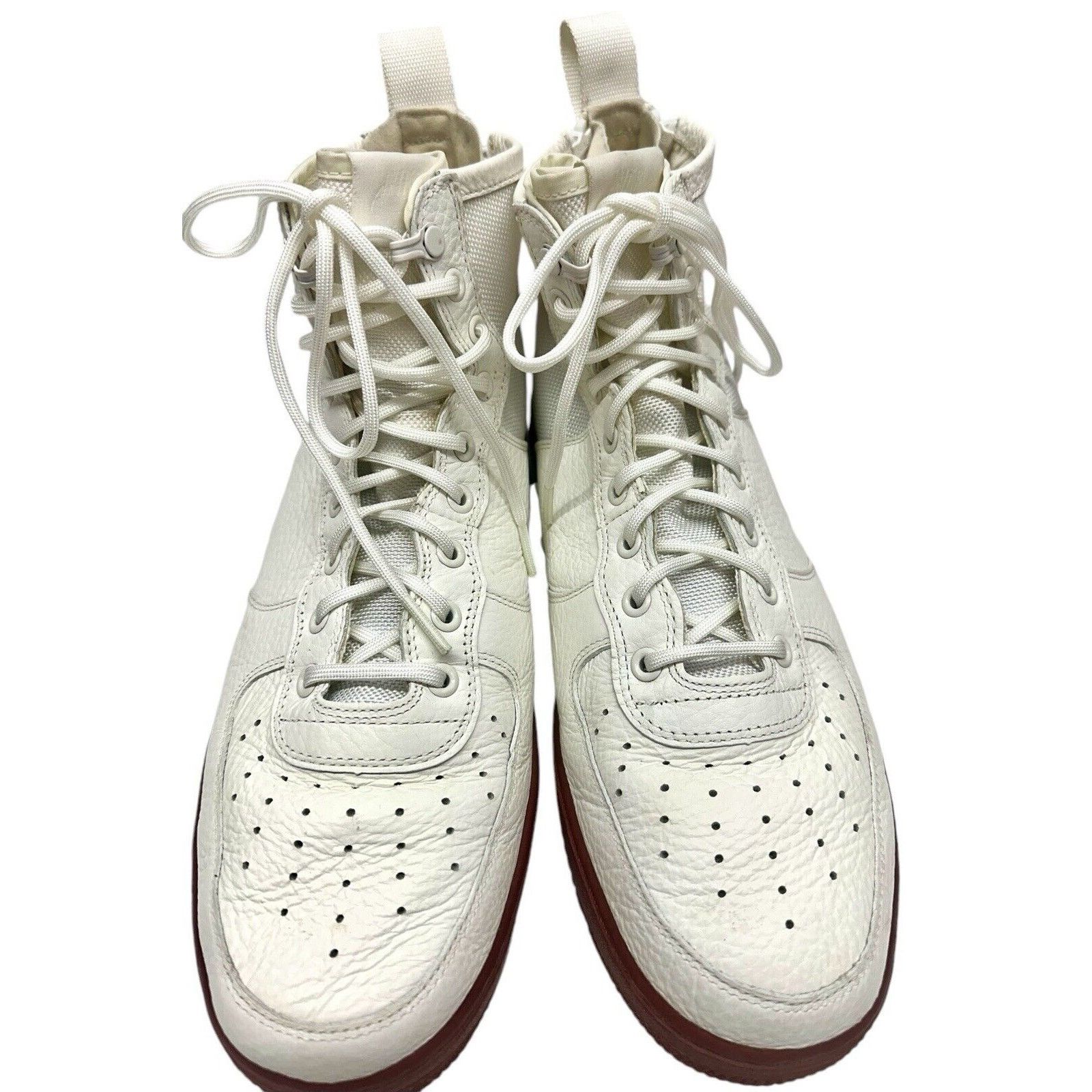 Nike Nike SF Air Force 1 Mid "Red Ivory" 917753-100 Men's 12.5 Size US 12.5 / EU 45-46 - 3 Thumbnail