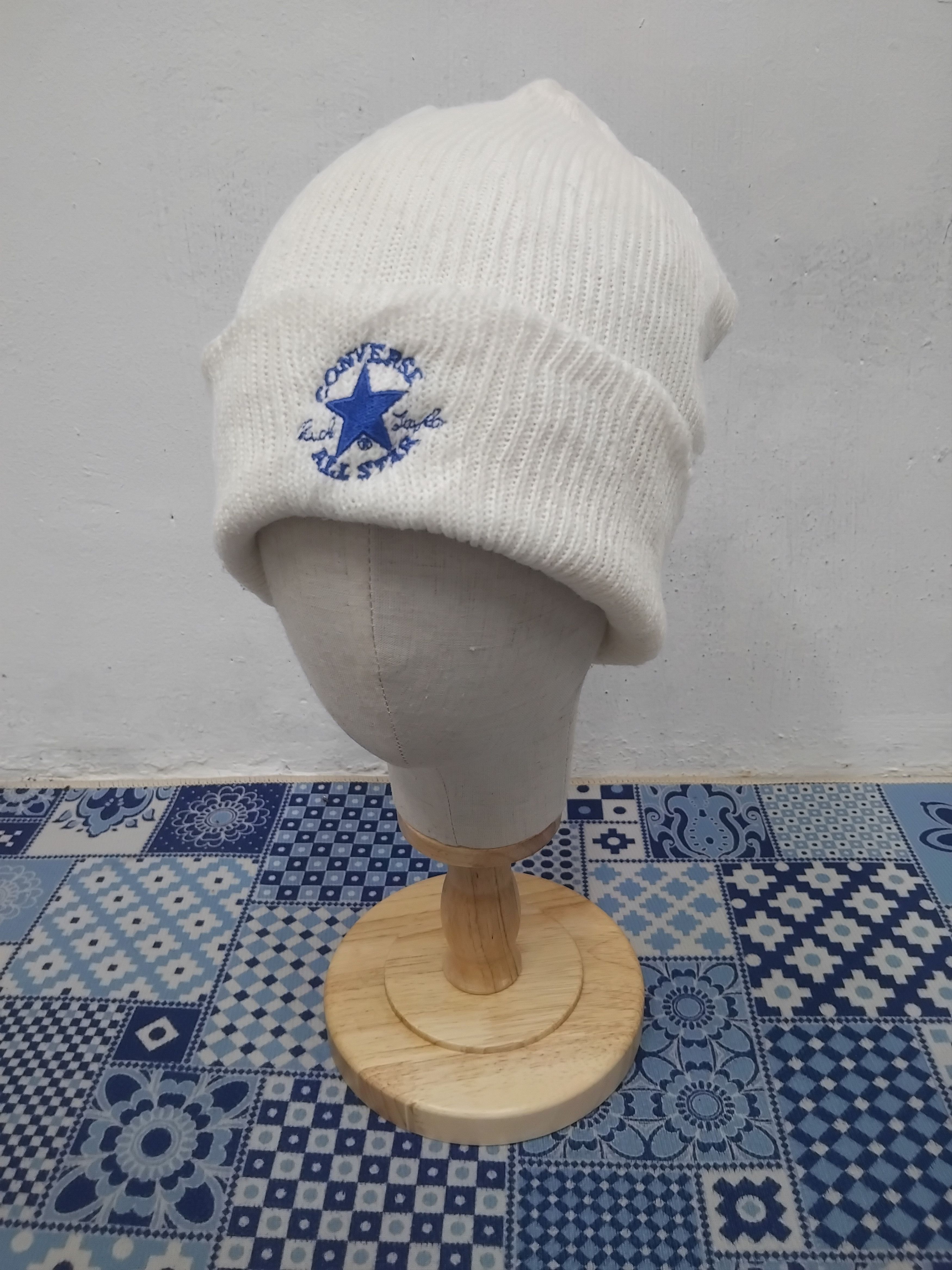 Converse Converse cream Beanie Size ONE SIZE - 1 Thumbnail