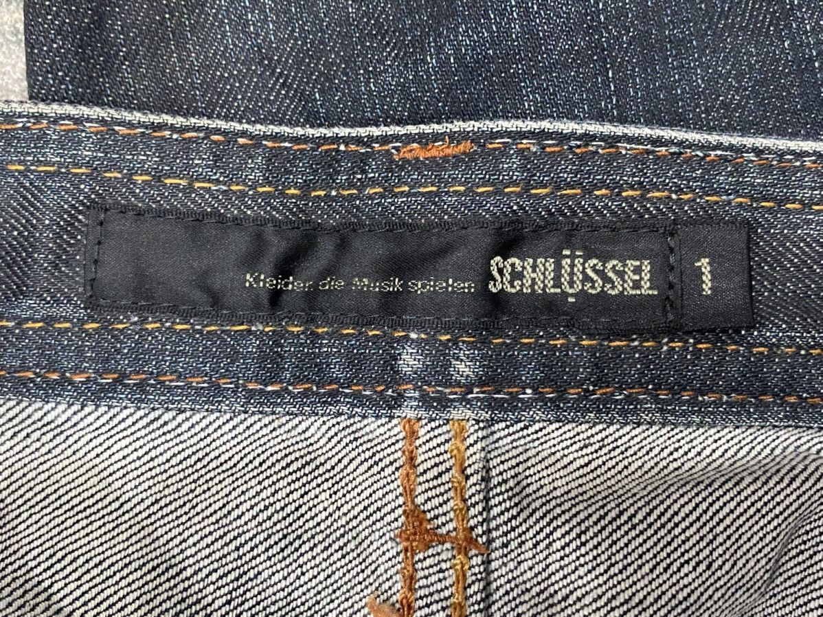 Japanese Brand Rare SCHLUSSEL Skinny Cargo Pant Size US 31 - 21 Thumbnail