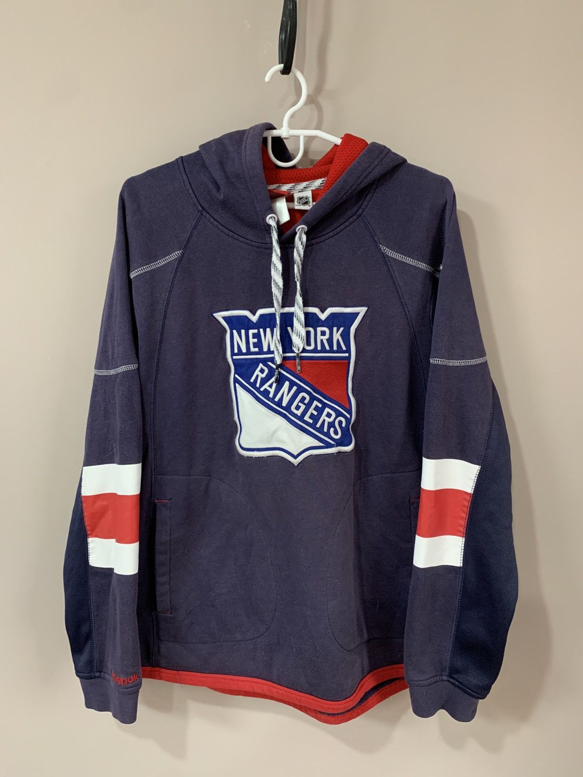 Reebok New York Rangers Reebok Hoodie Hockey Vintage NHL Large Size US L / EU 52-54 / 3 - 1 Thumbnail
