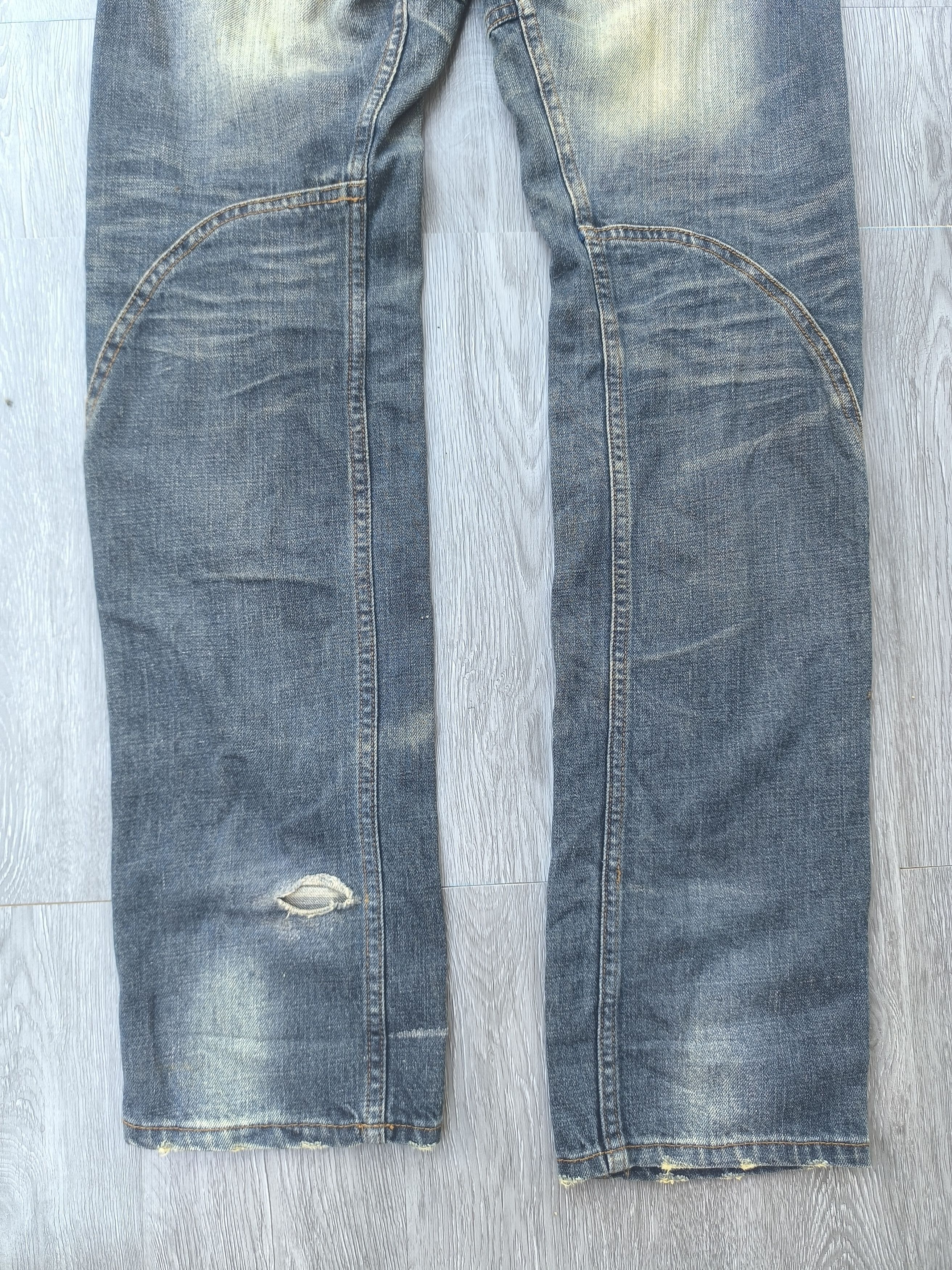 If Six Was Nine × Le Grande Bleu (L.G.B.) Made in Heaven Washed DENIM Size US 34 / EU 50 - 9 Thumbnail