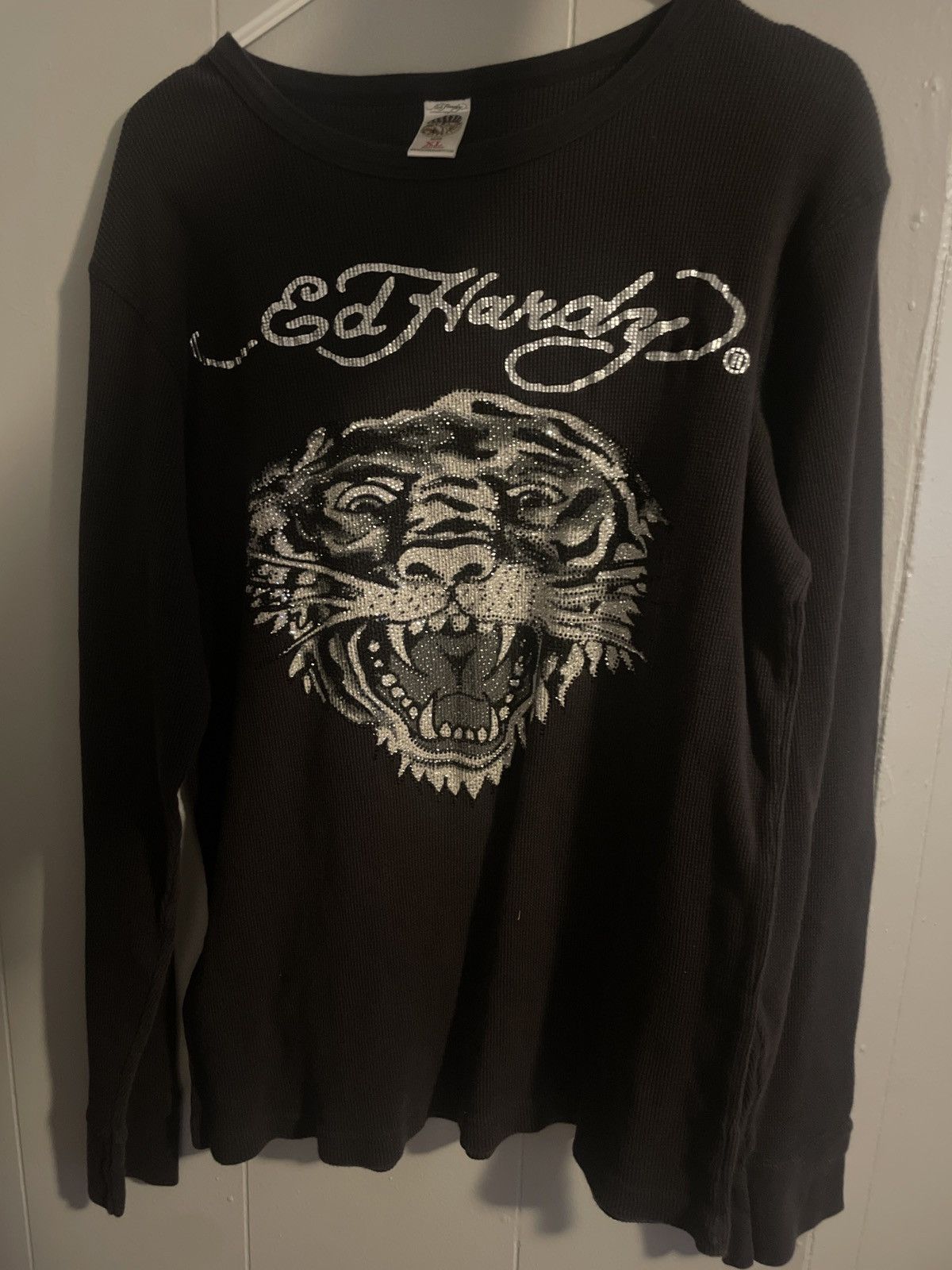 Ed Hardy Ed Hardy rhinestone rare long sleeve. Size US XL / EU 56 / 4 - 1 Thumbnail