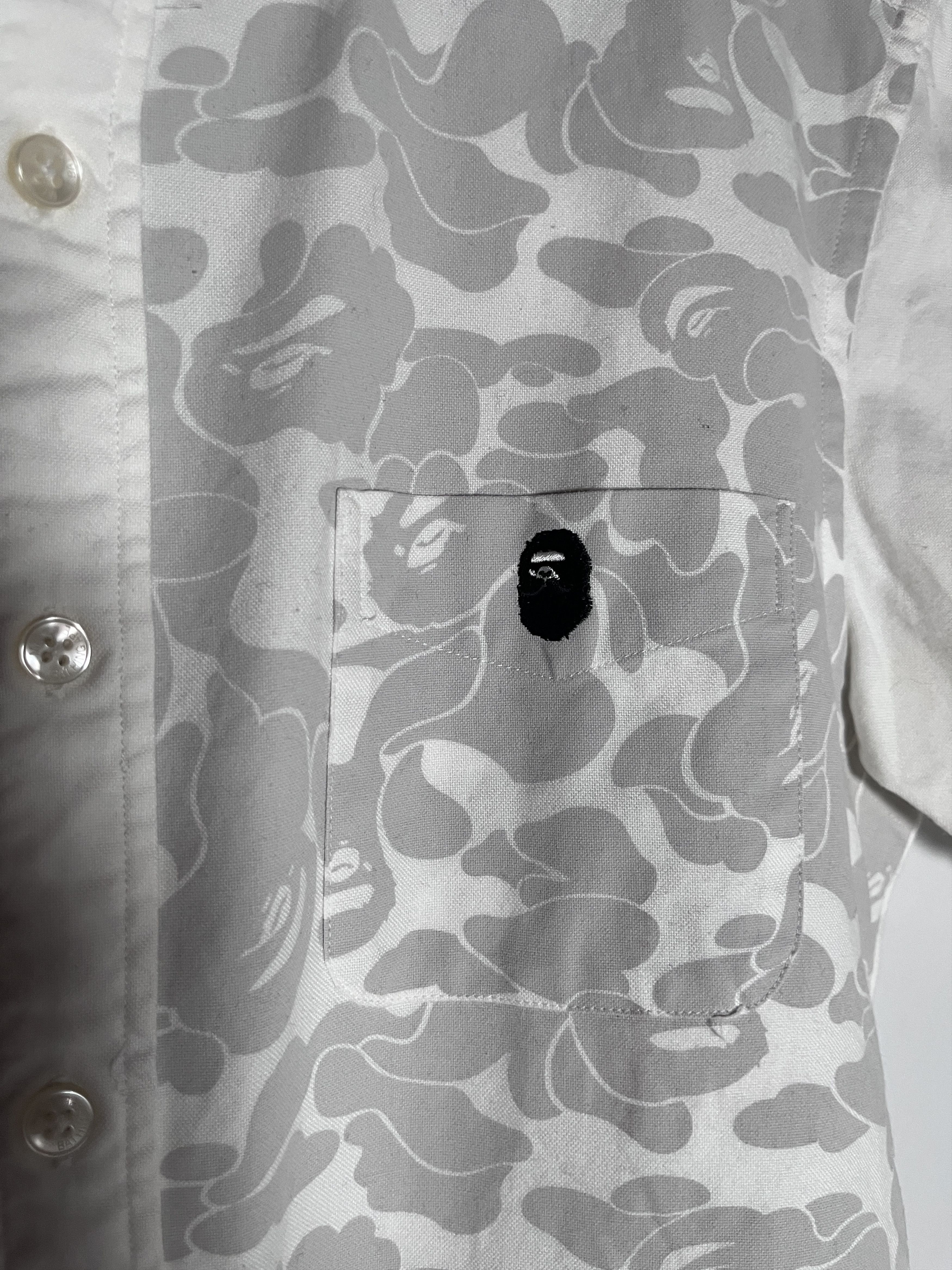 Bape Mr. Bathing Ape - Short Sleeve Dress Shirt Size US M / EU 48-50 / 2 - 4 Thumbnail
