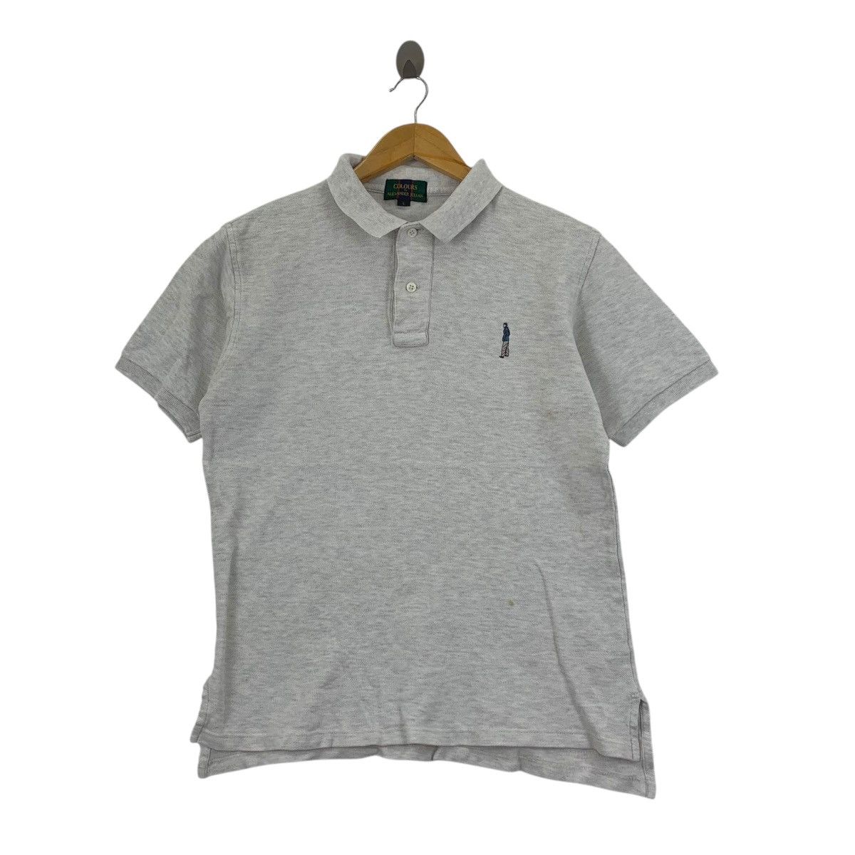 Alexander Julian Vintage ALEXANDER JULIAN COLOURS Collection Polo Tee Shirt Size L / US 10 / IT 46 - 1 Thumbnail