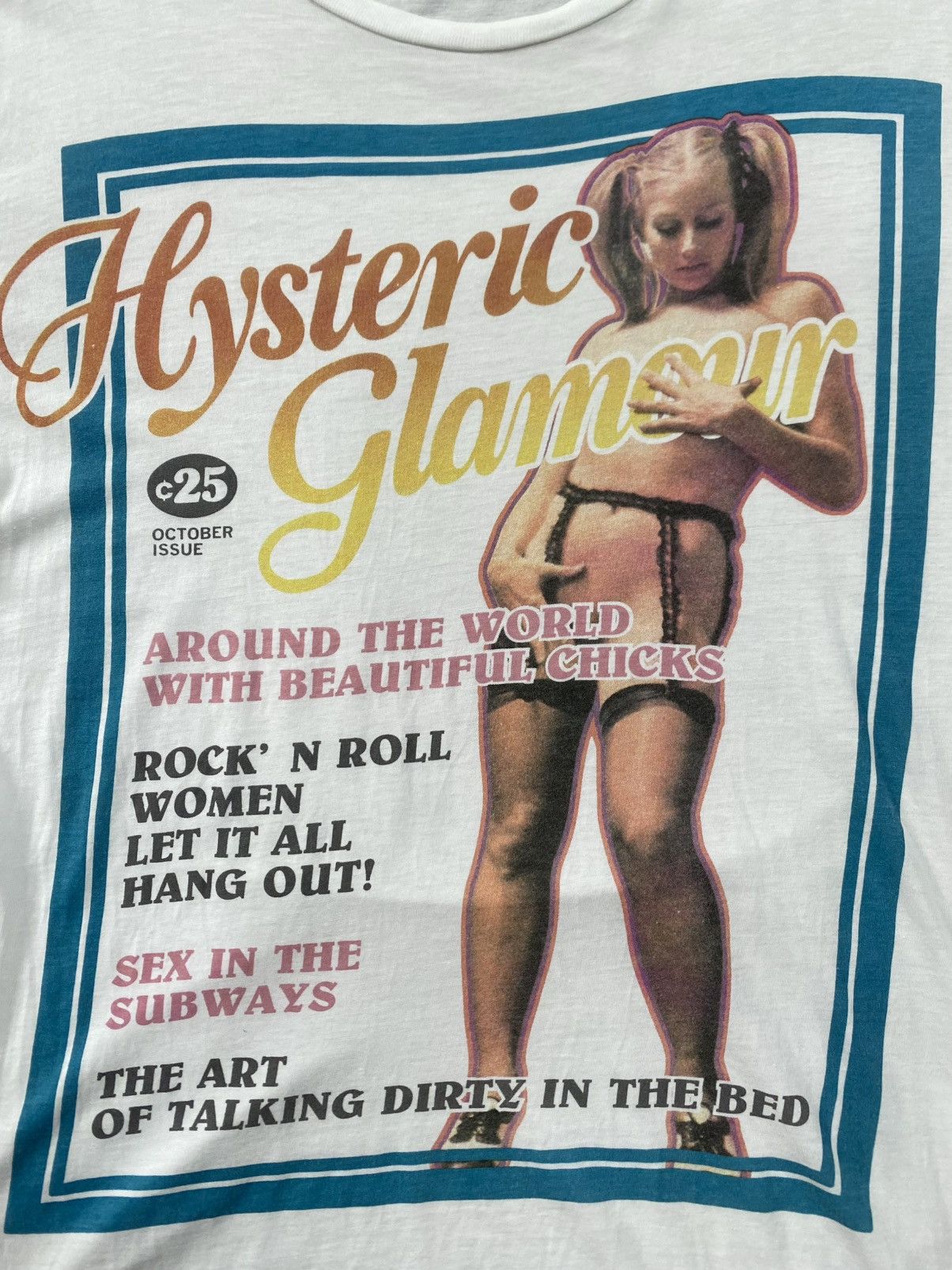 Hysteric Glamour Hysteric glamour tee Size US M / EU 48-50 / 2 - 2 Thumbnail