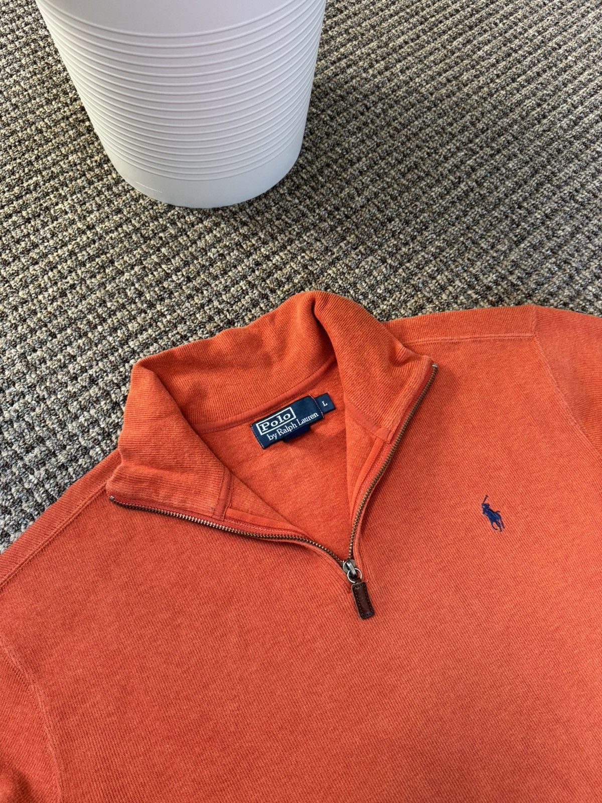 Other Men’s Vintage Sweater 1/3 Zip Polo Ralph Lauren Size US L / EU 52-54 / 3 - 10 Thumbnail