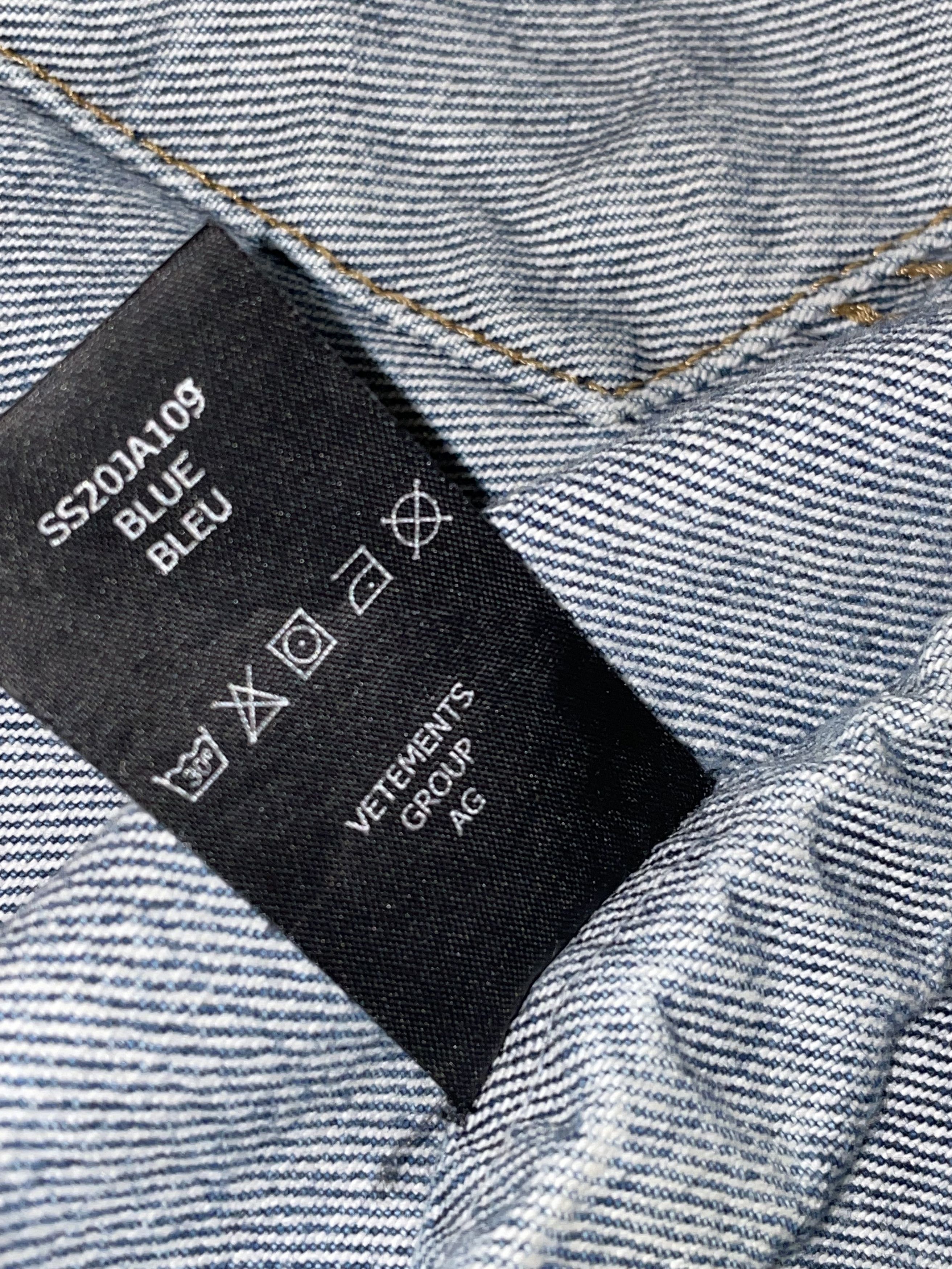 Vetements Vetements Hooded Denim Jacket Size US M / EU 48-50 / 2 - 9 Thumbnail
