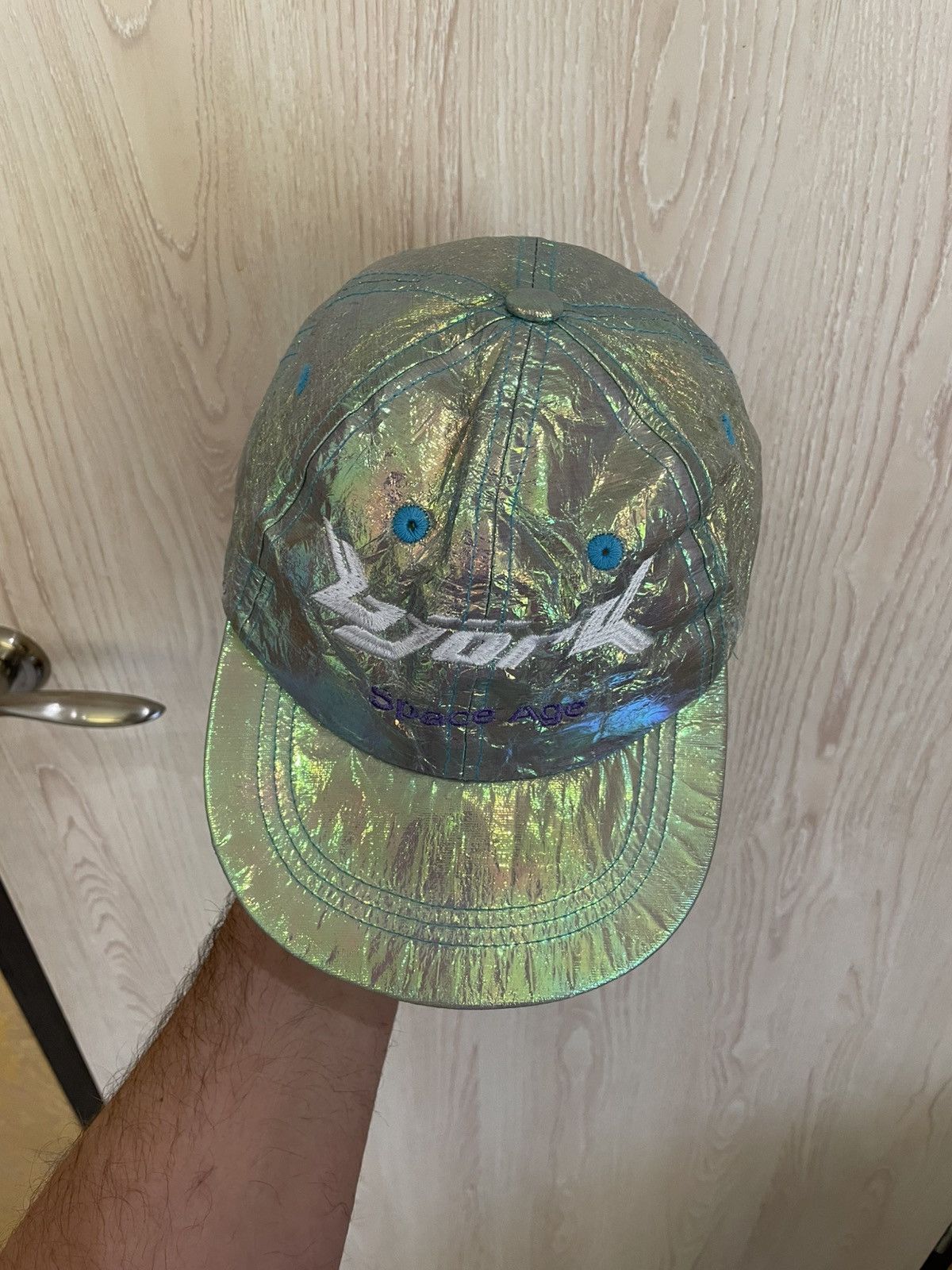 Hook-Ups VERY RARE Bjork Space Age Chameleon vintage cap hat Size ONE SIZE - 8 Thumbnail